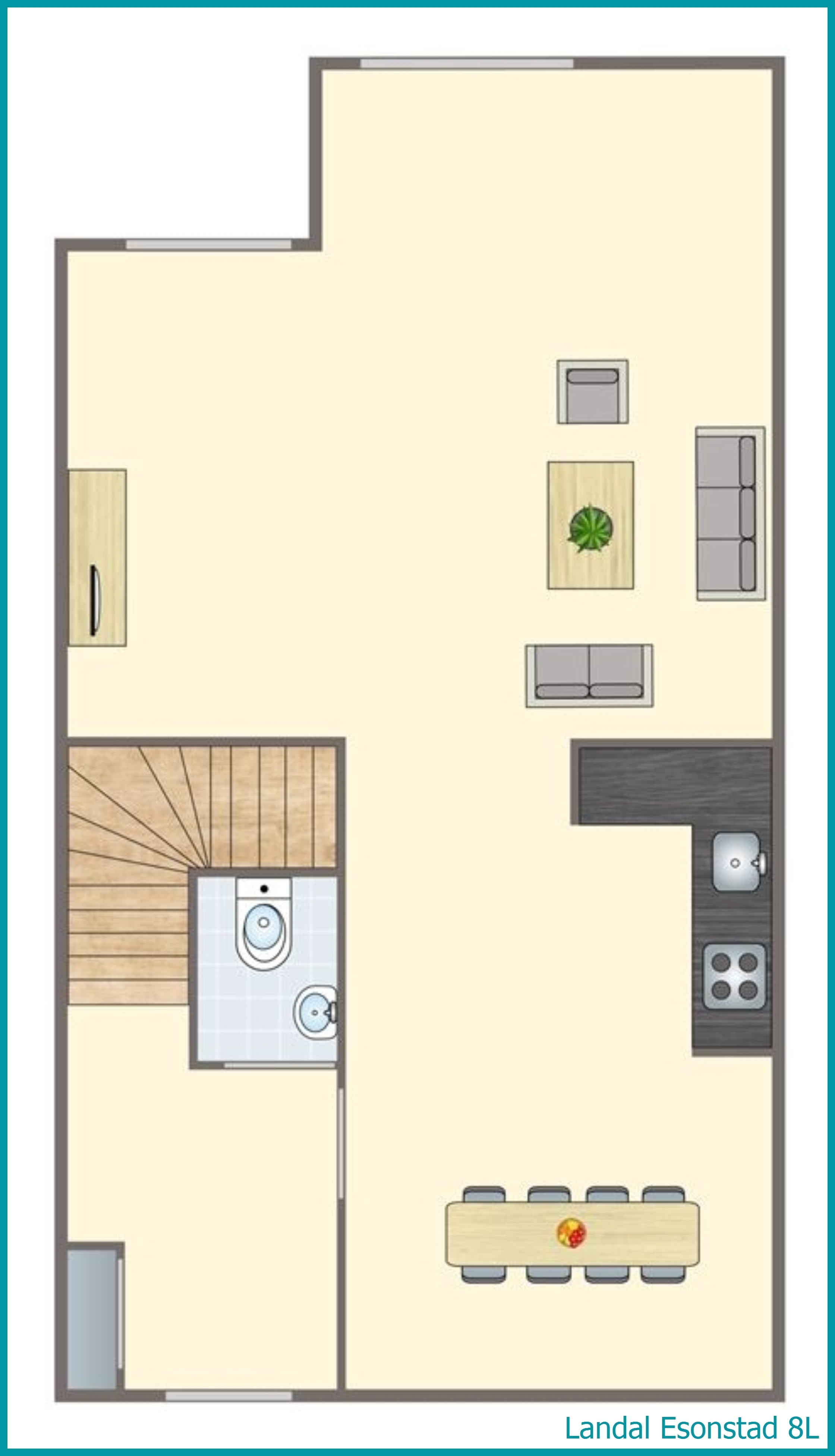 8-person residence 8L at Esonstad