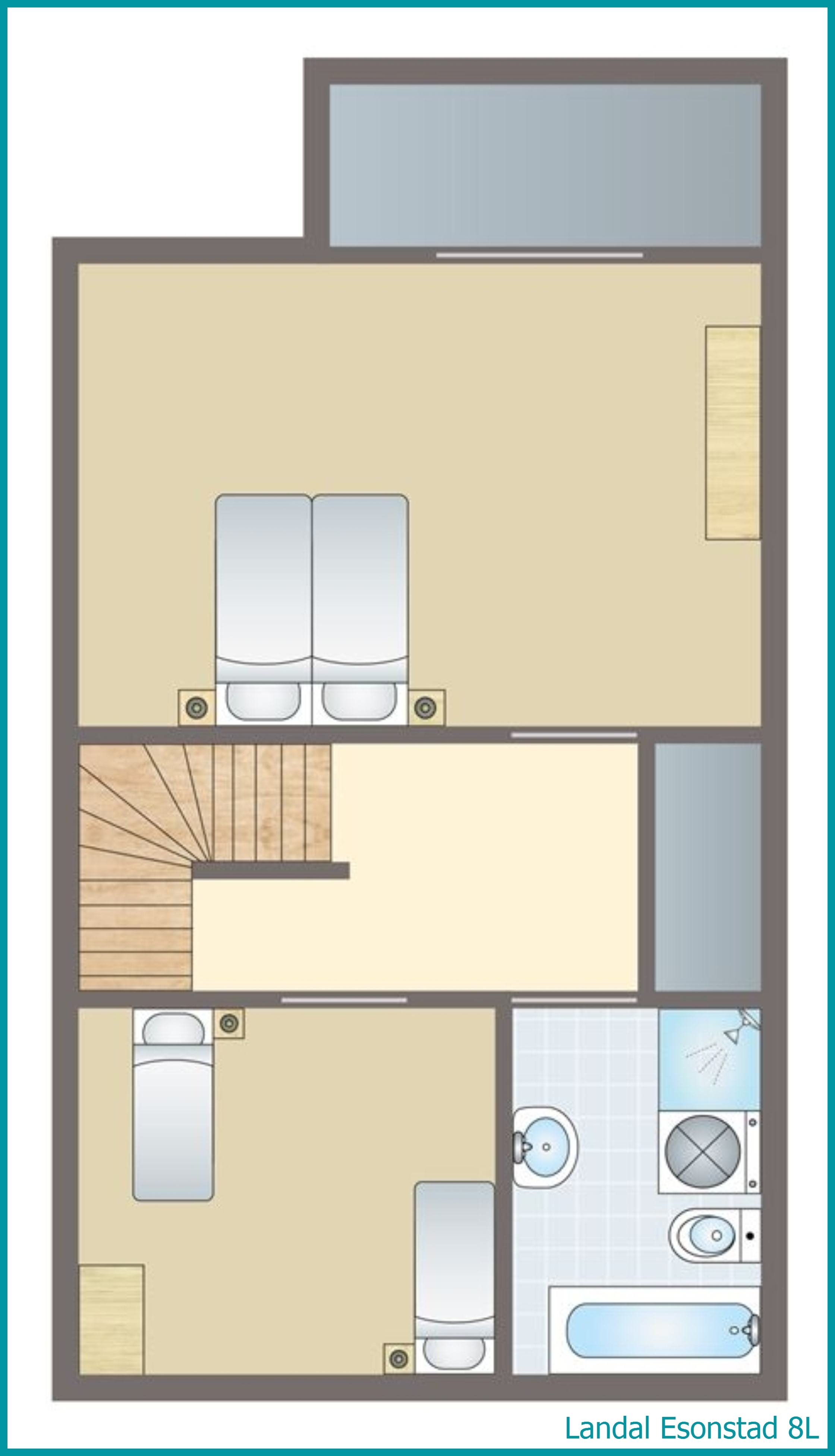 8-person residence 8L at Esonstad