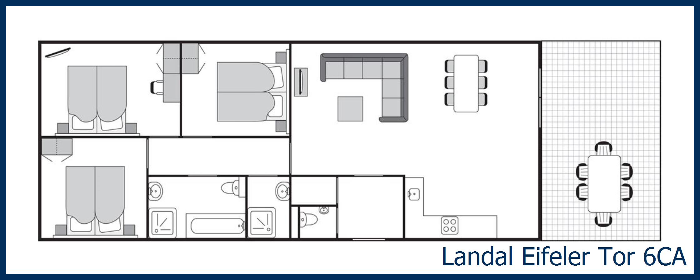 Apartment 6CA at Eifeler Tor