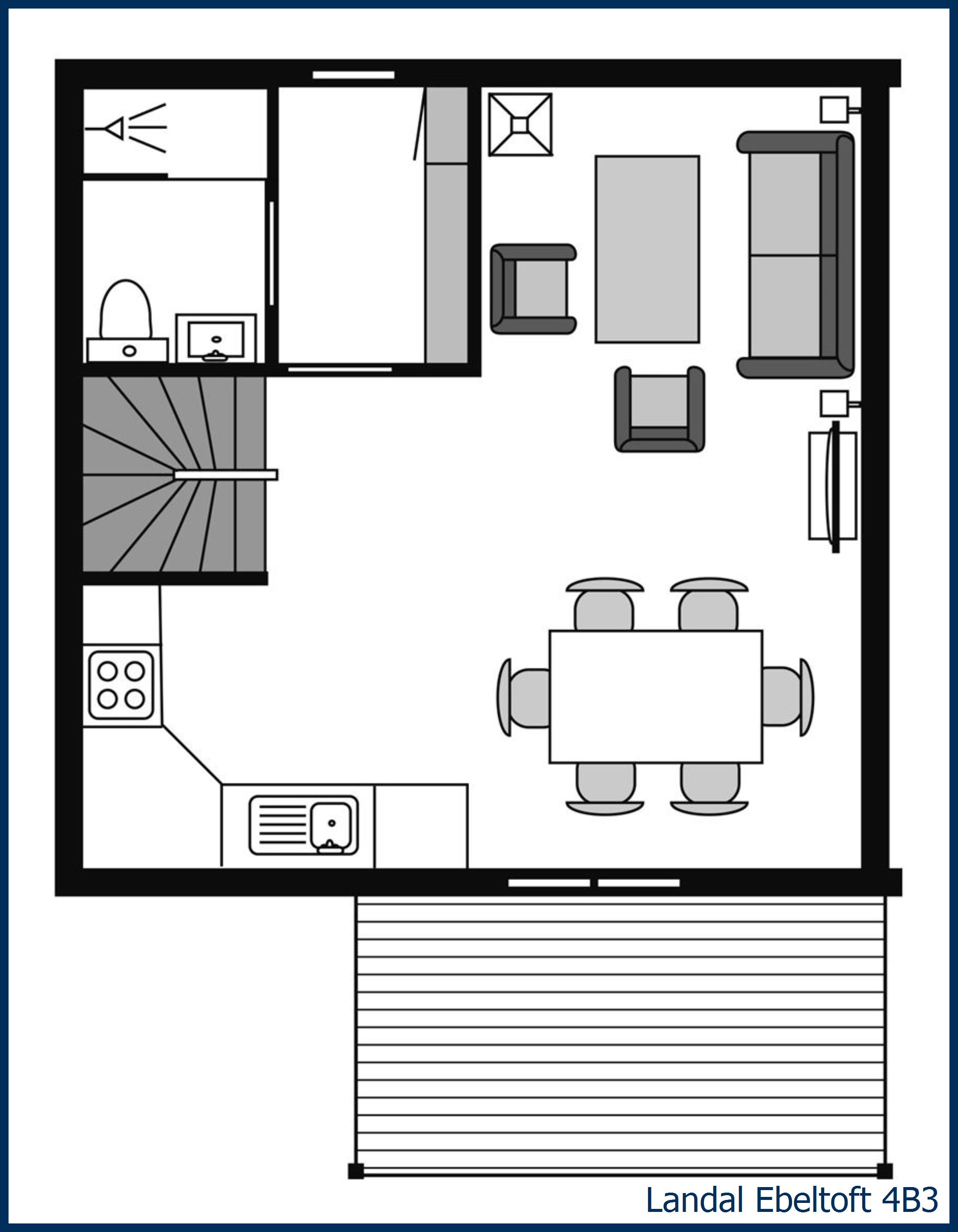 Bungalow 4B3 at Ebeltoft