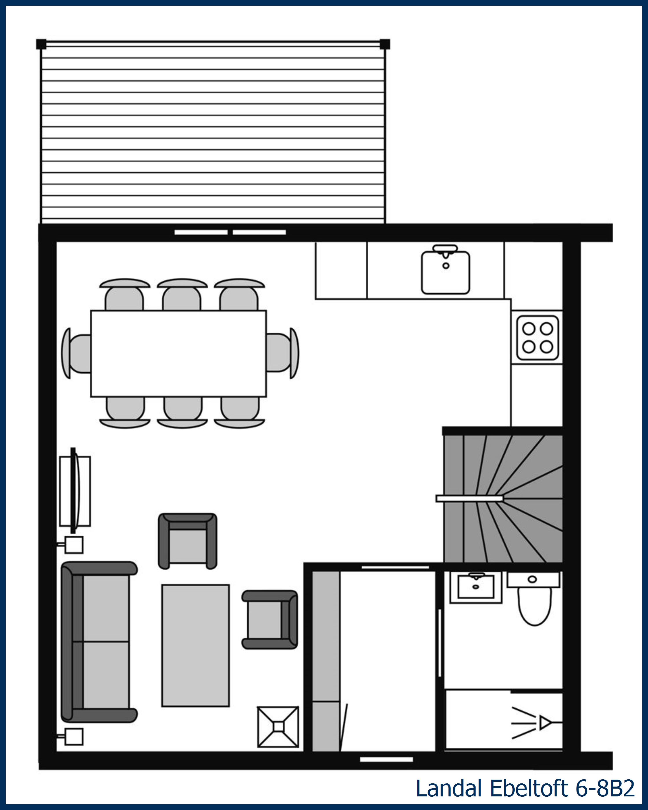 Bungalow 6-8B2 at Ebeltoft