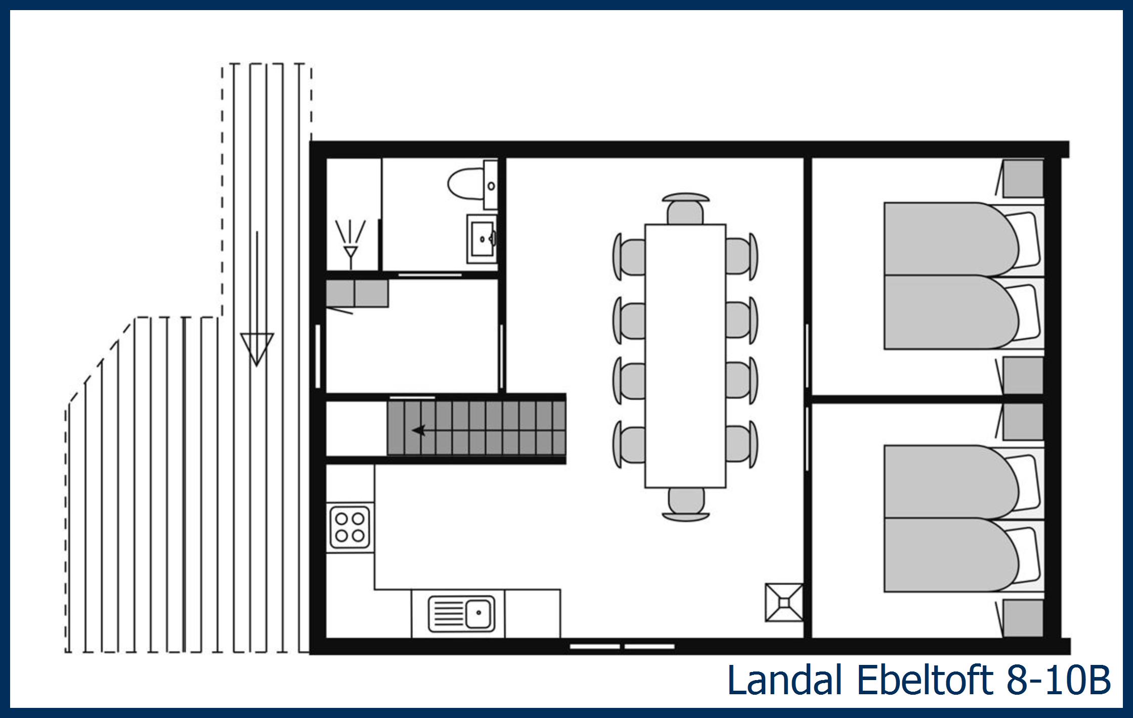 Bungalow 8-10B at Ebeltoft