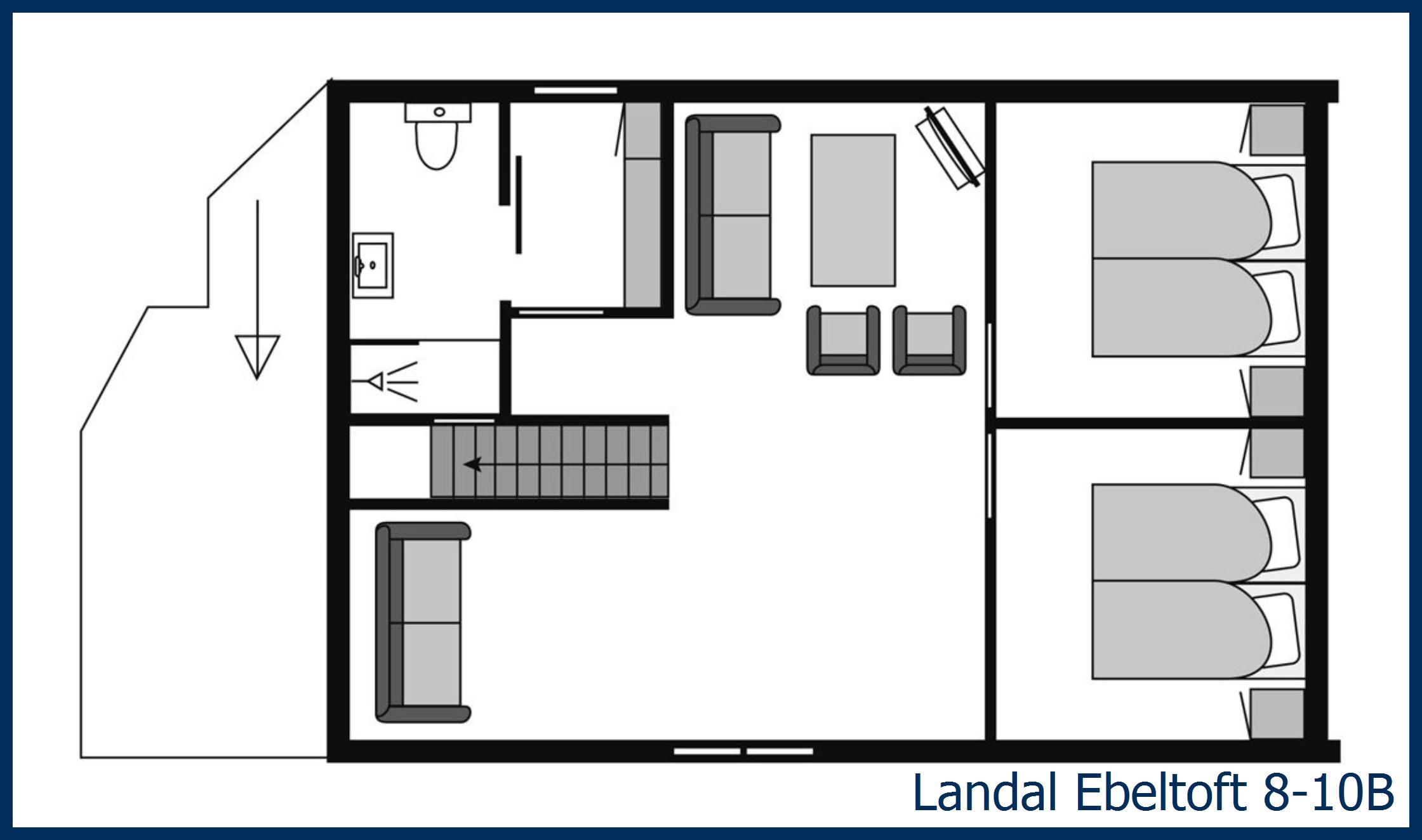 Bungalow 8-10B at Ebeltoft