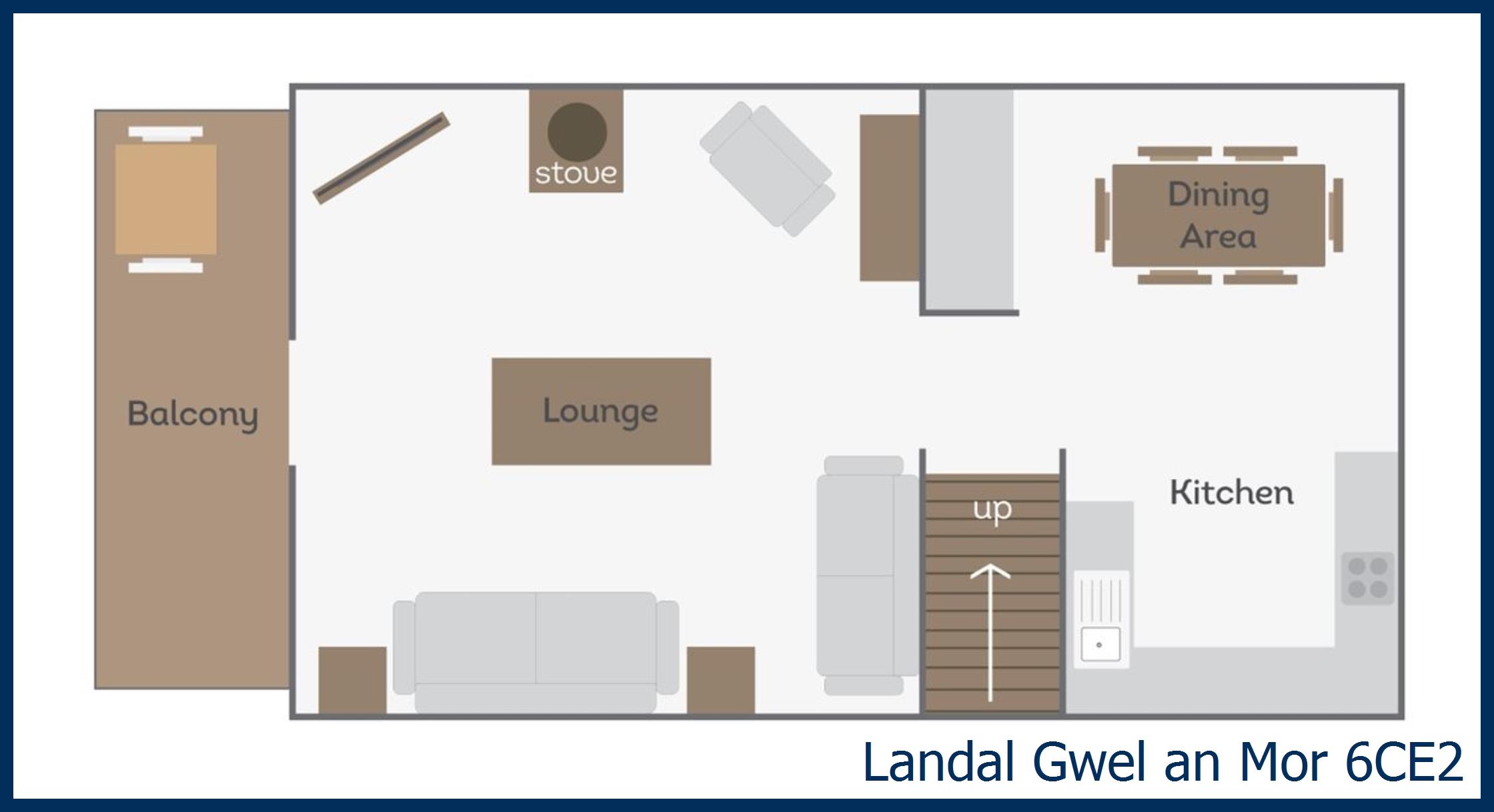 Chalet - Tregea Signature Pet 6CE2 at Gwel an Mor