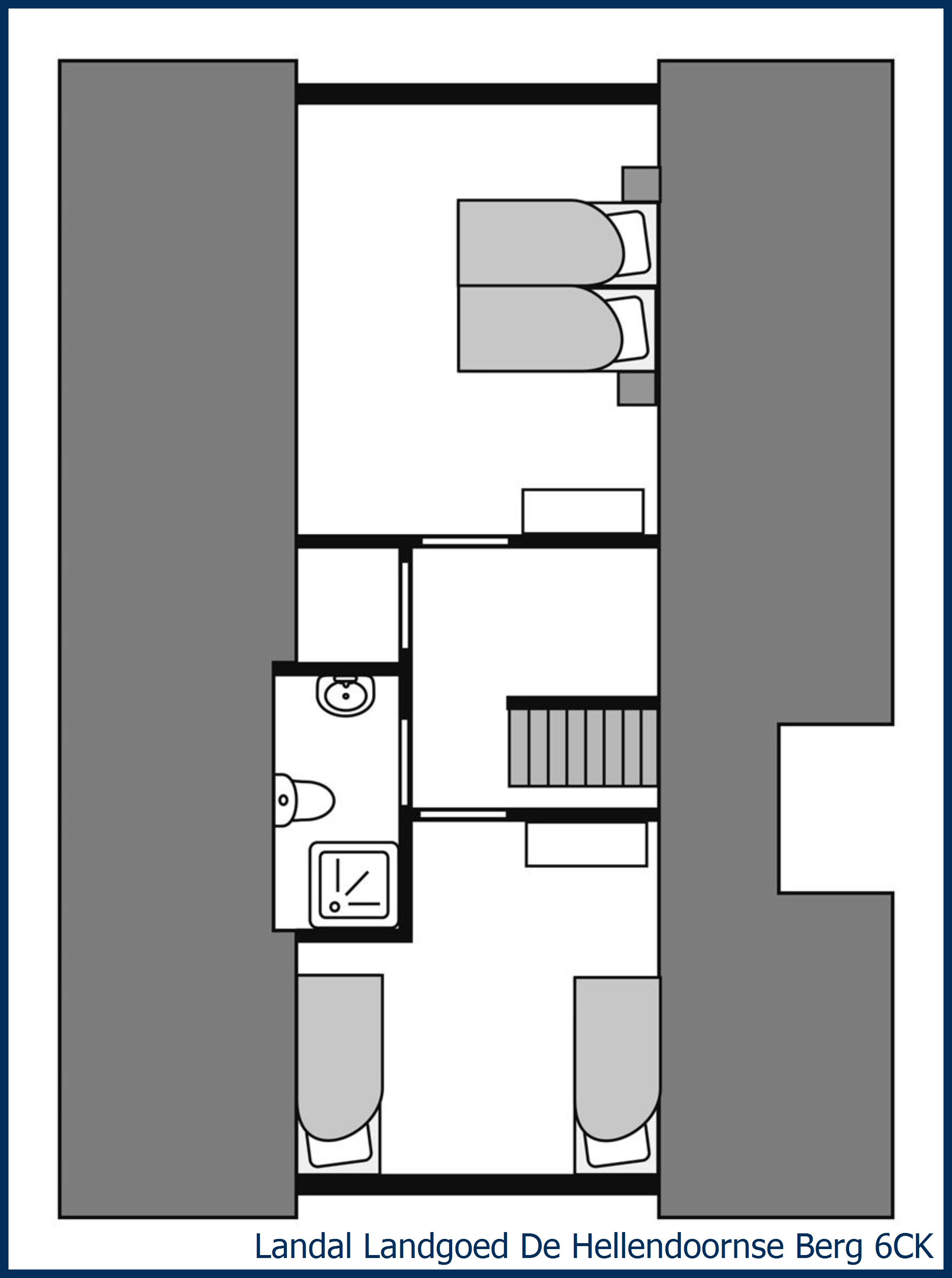 6-person children's bungalow 6CK at De Hellendoornse Berg