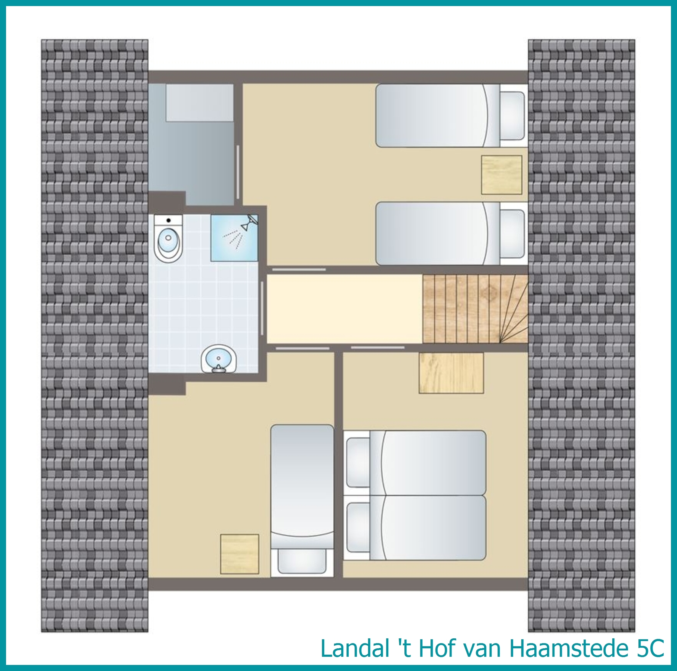 5-person bungalow 5C at 't Hof van Haamstede