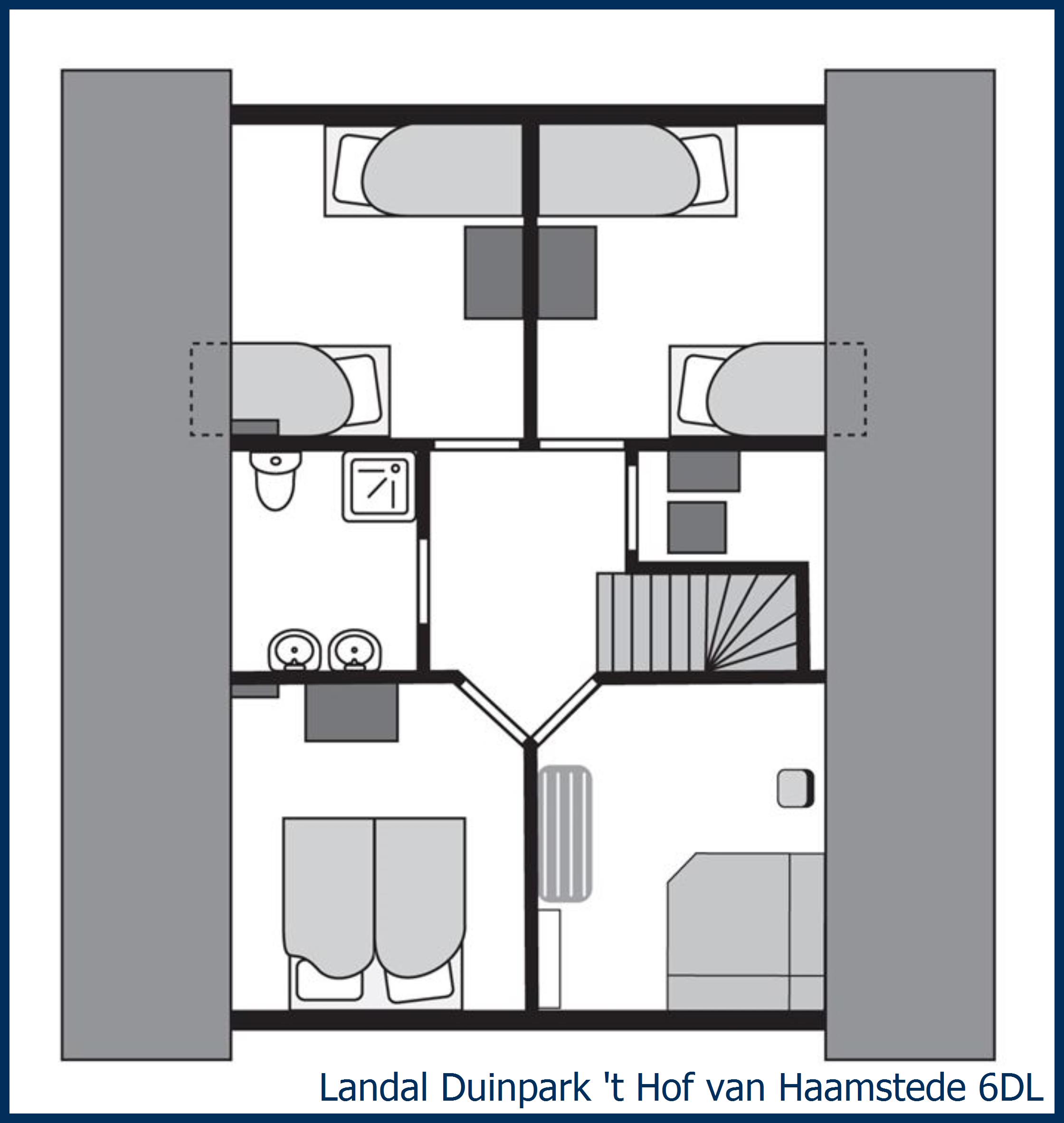 Bungalow 6DL at 't Hof van Haamstede