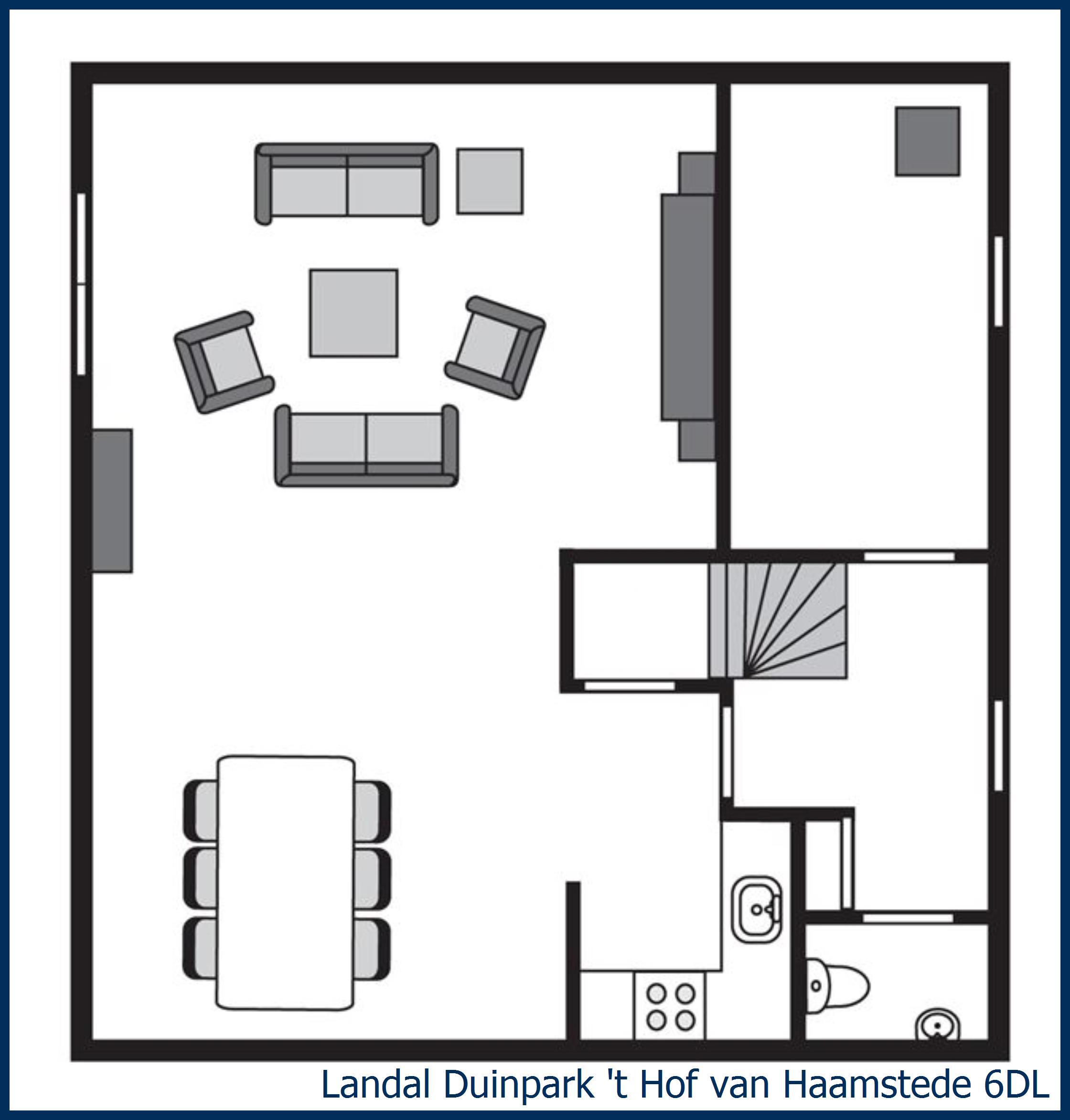 Bungalow 6DL at 't Hof van Haamstede