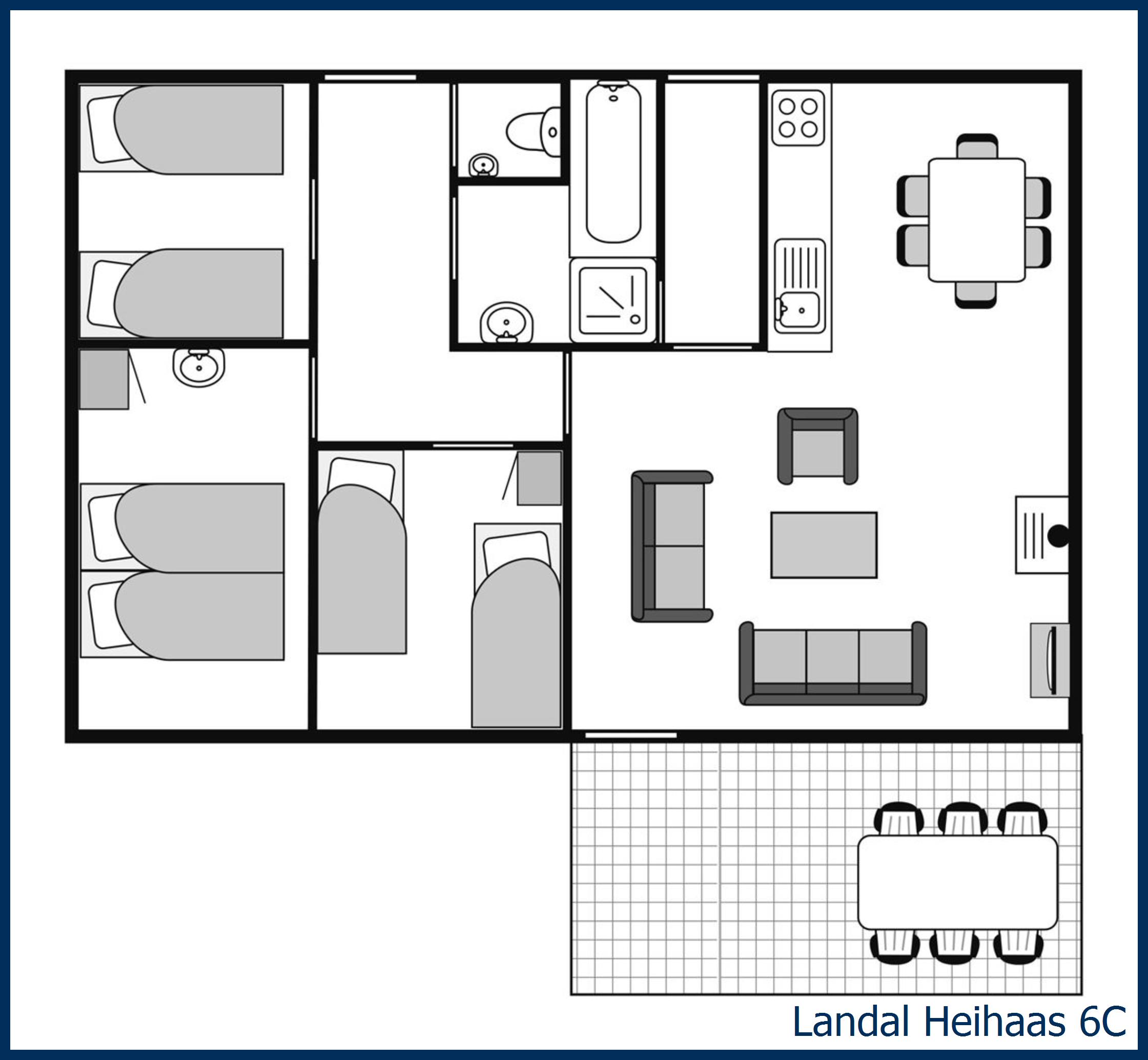 Bungalow 6C at Heihaas