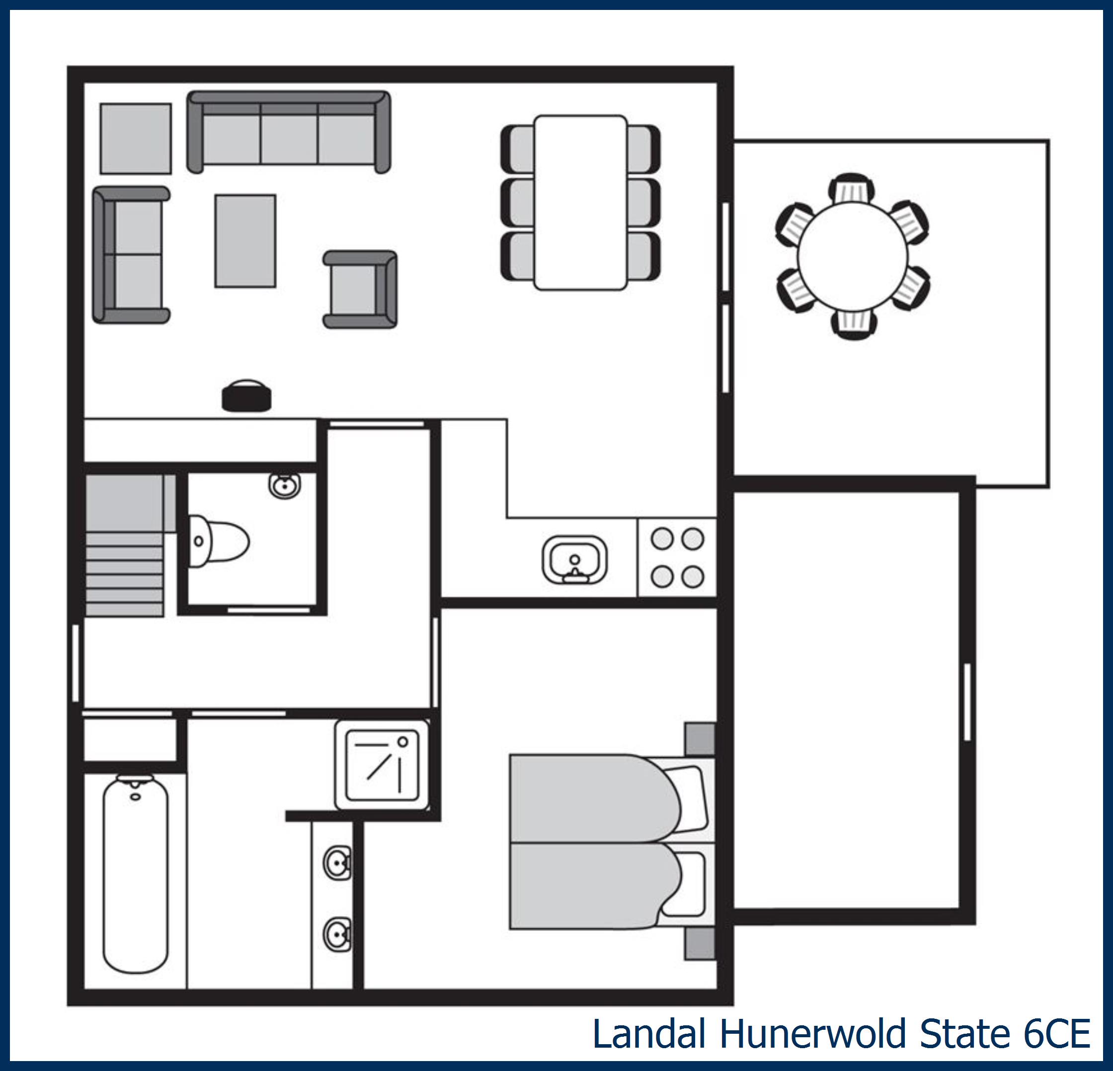Bungalow 6CE at Hunerwold State