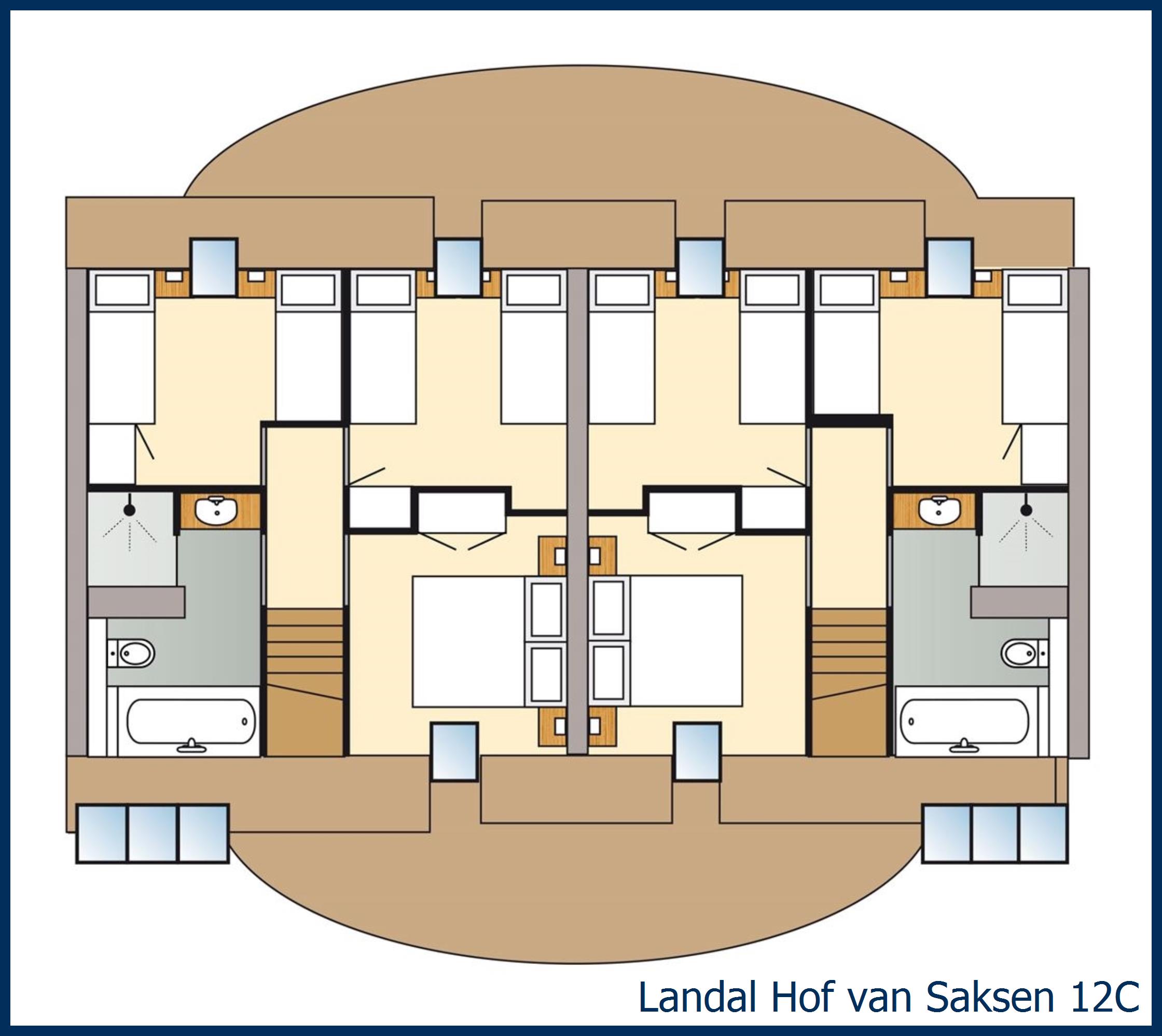 Farmhouse 12C at Hof van Saksen