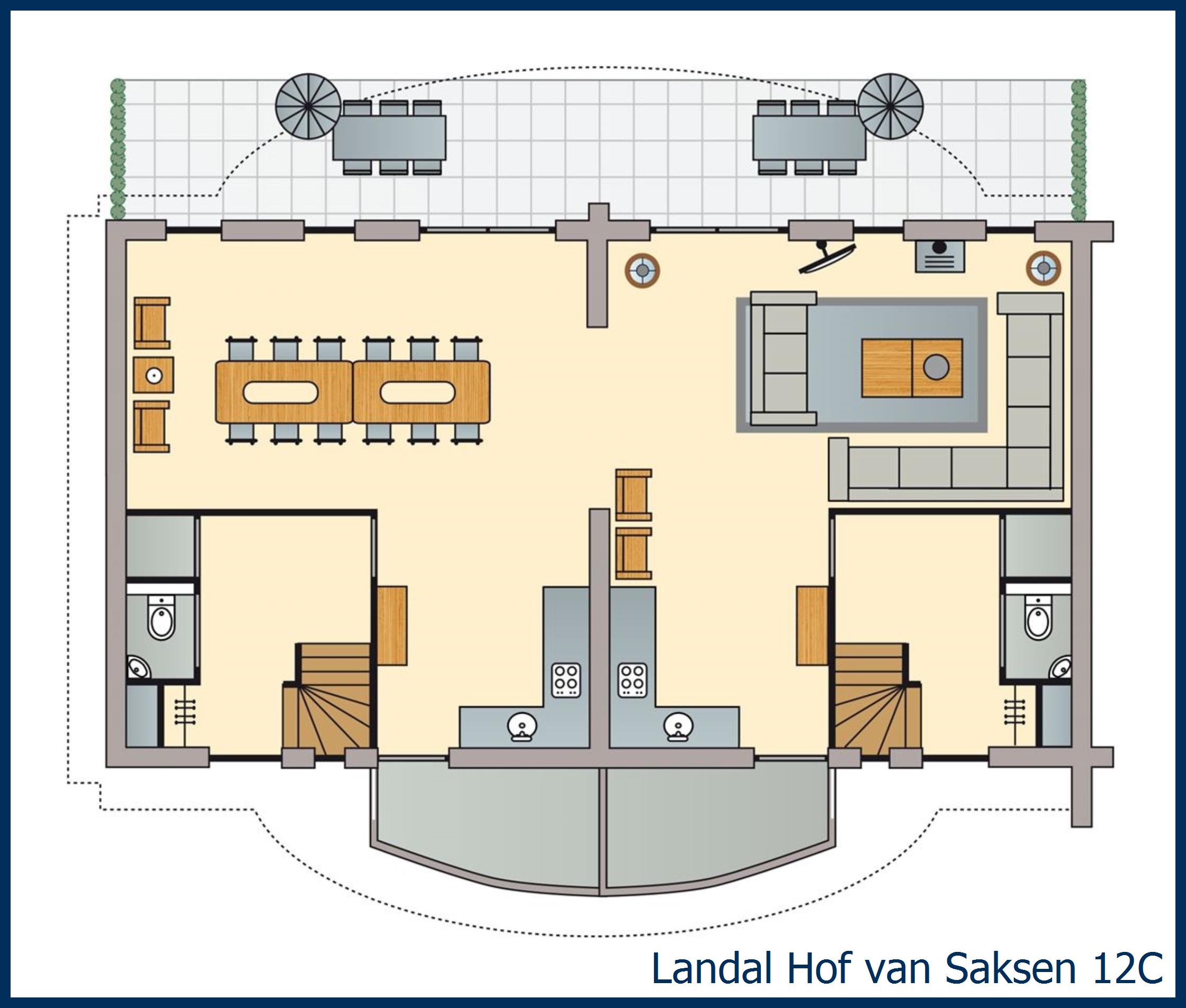 Farmhouse 12C at Hof van Saksen