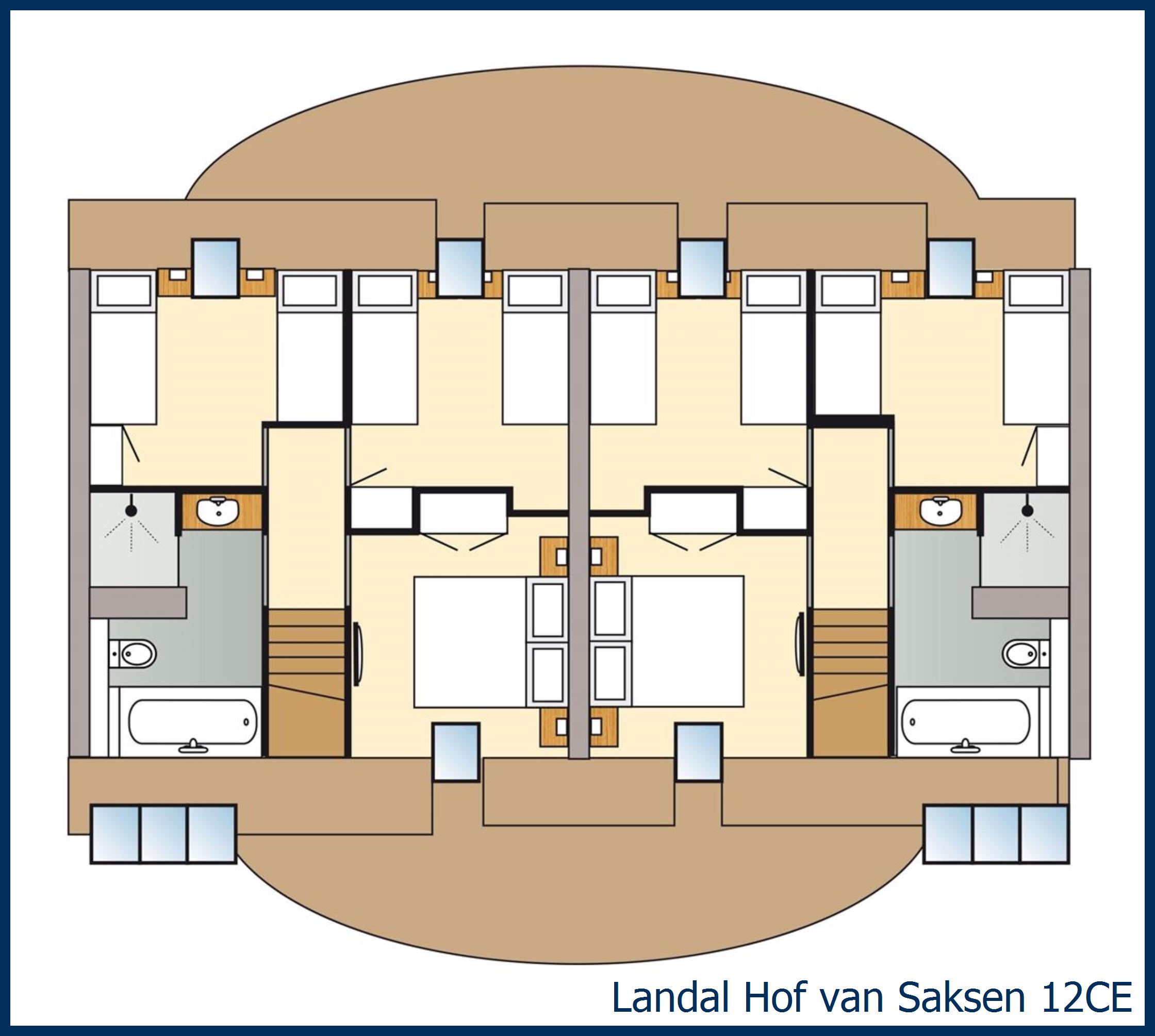 Culinary farmhouse 12CE at Hof van Saksen