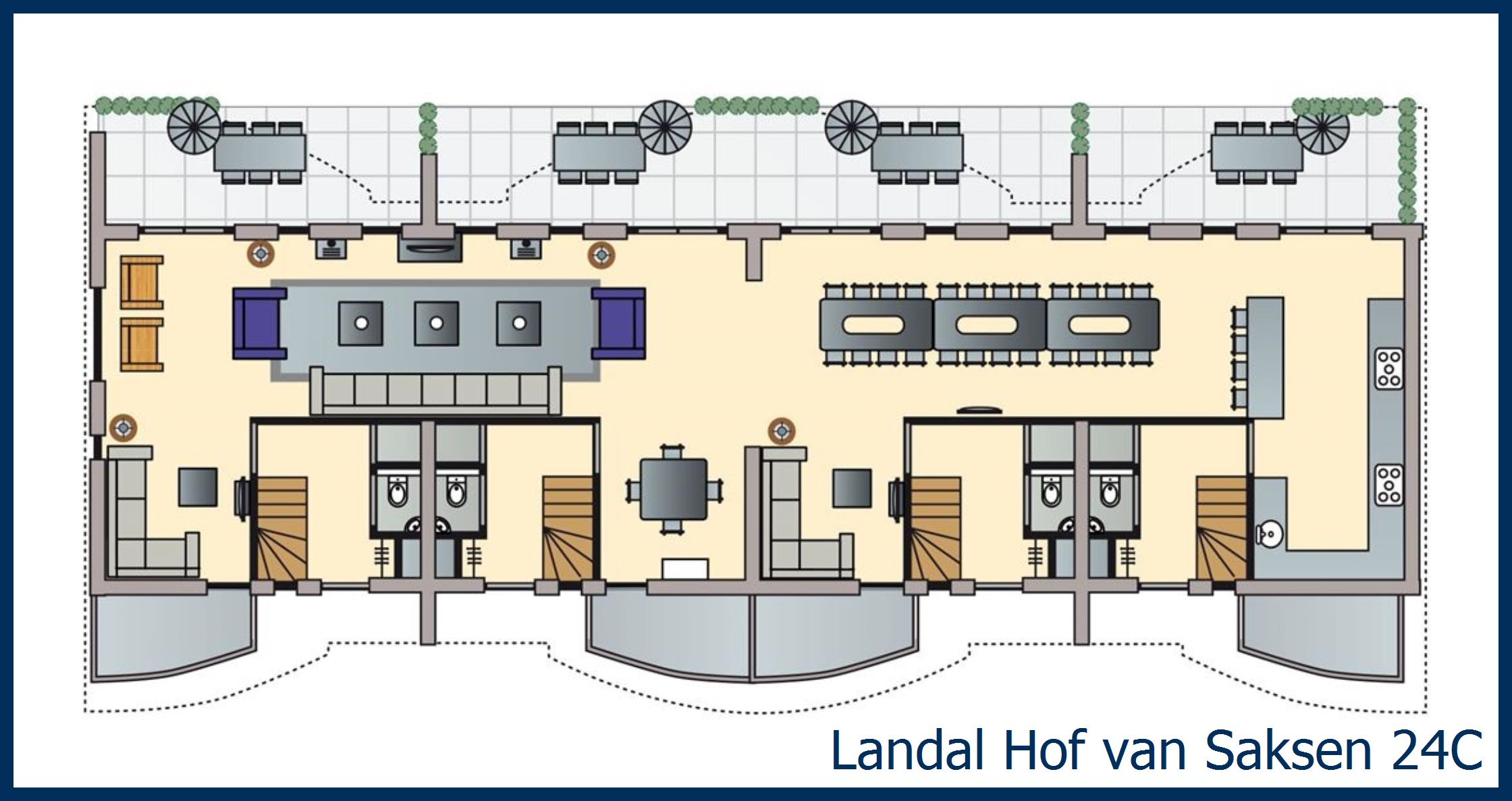 Farmhouse 24C at Hof van Saksen