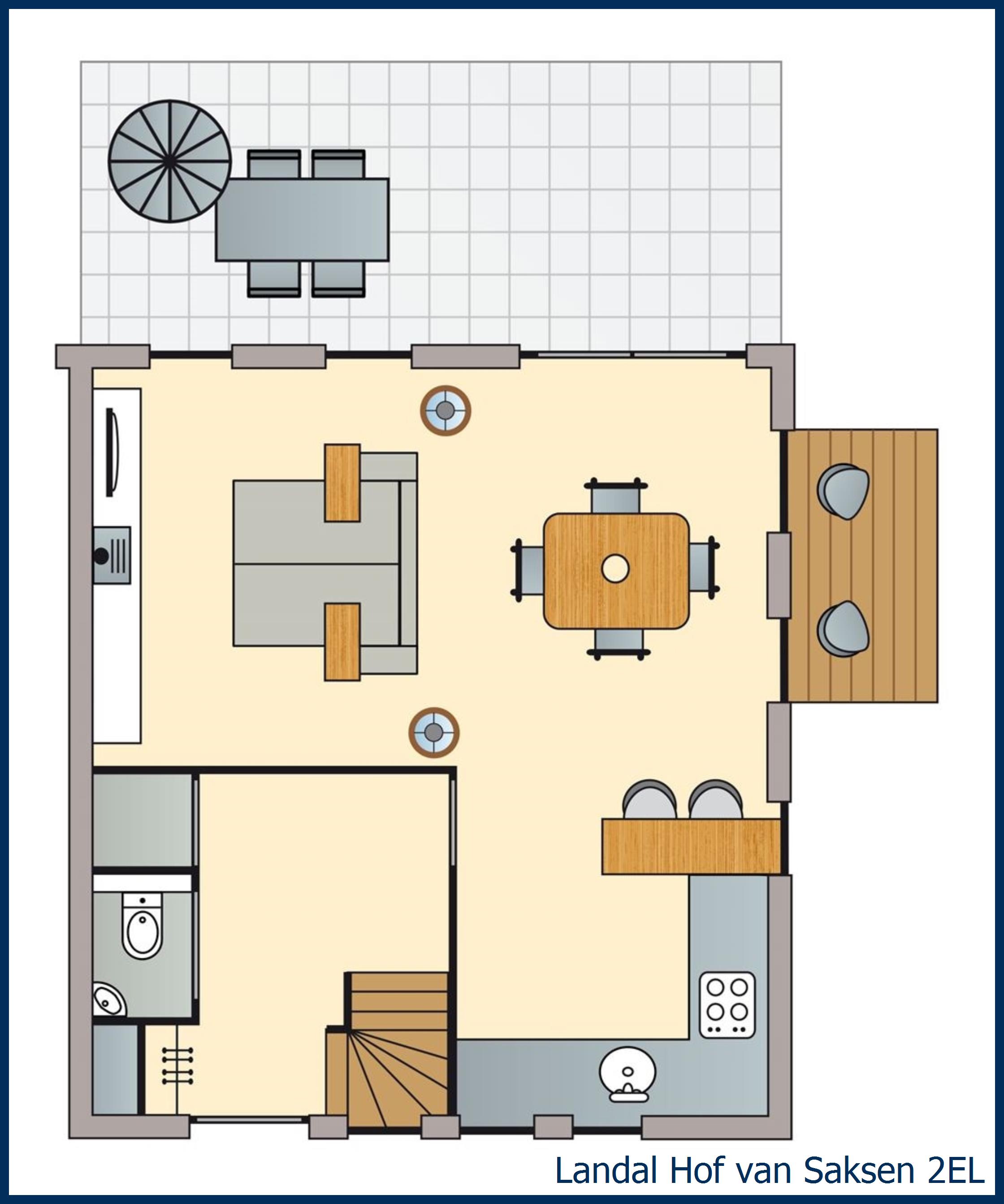 Love2stay farmhouse 2EL at Hof van Saksen