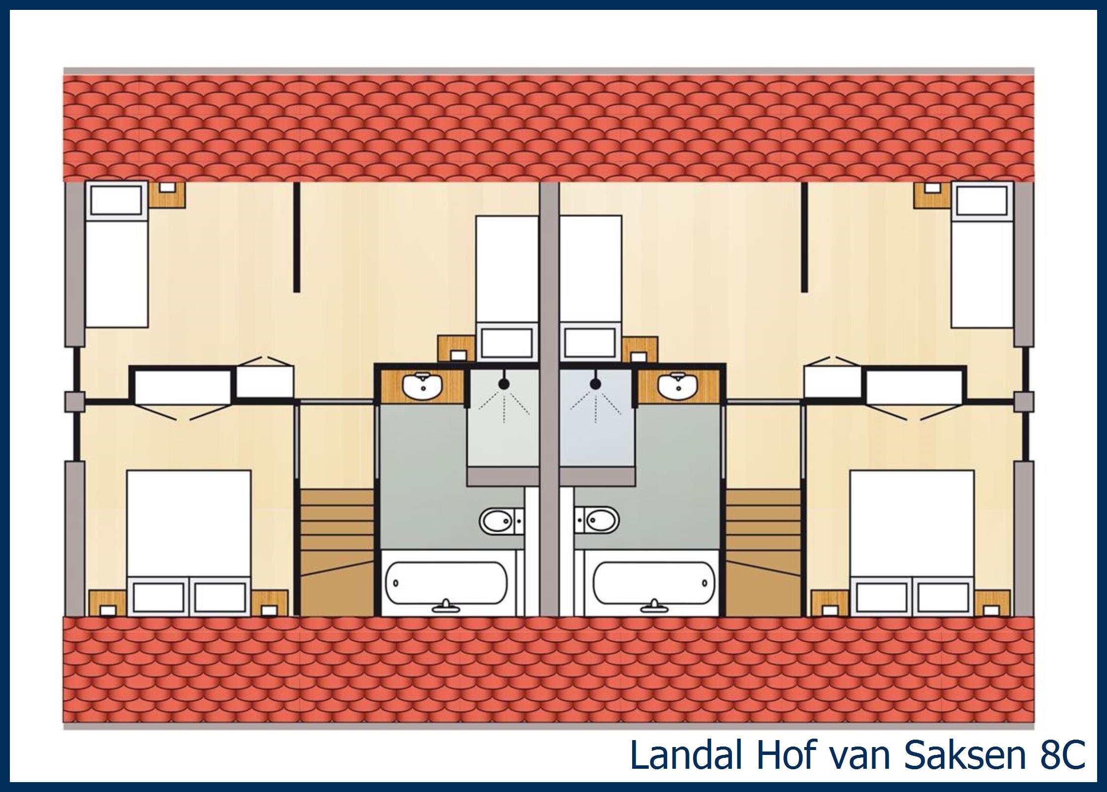 Farmhouse 8C at Hof van Saksen