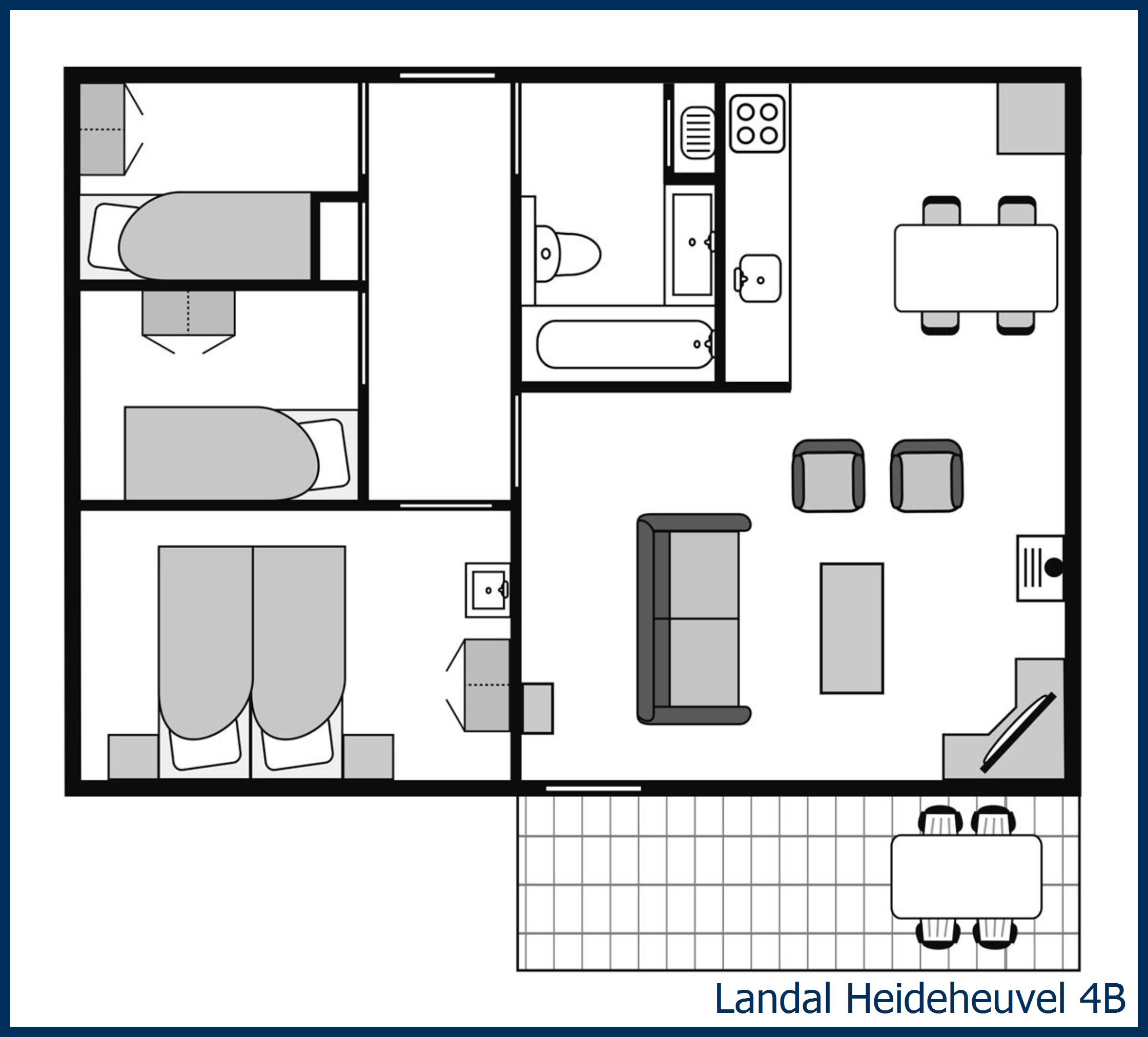 Bungalow 4B at Heideheuvel