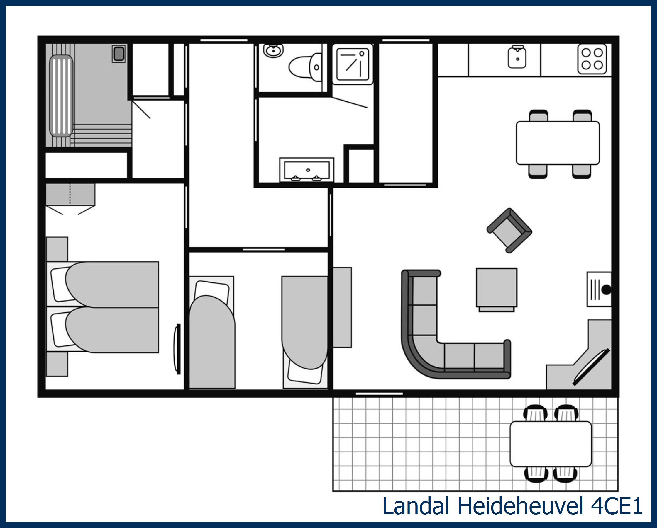 Bungalow 4CE1 at Heideheuvel