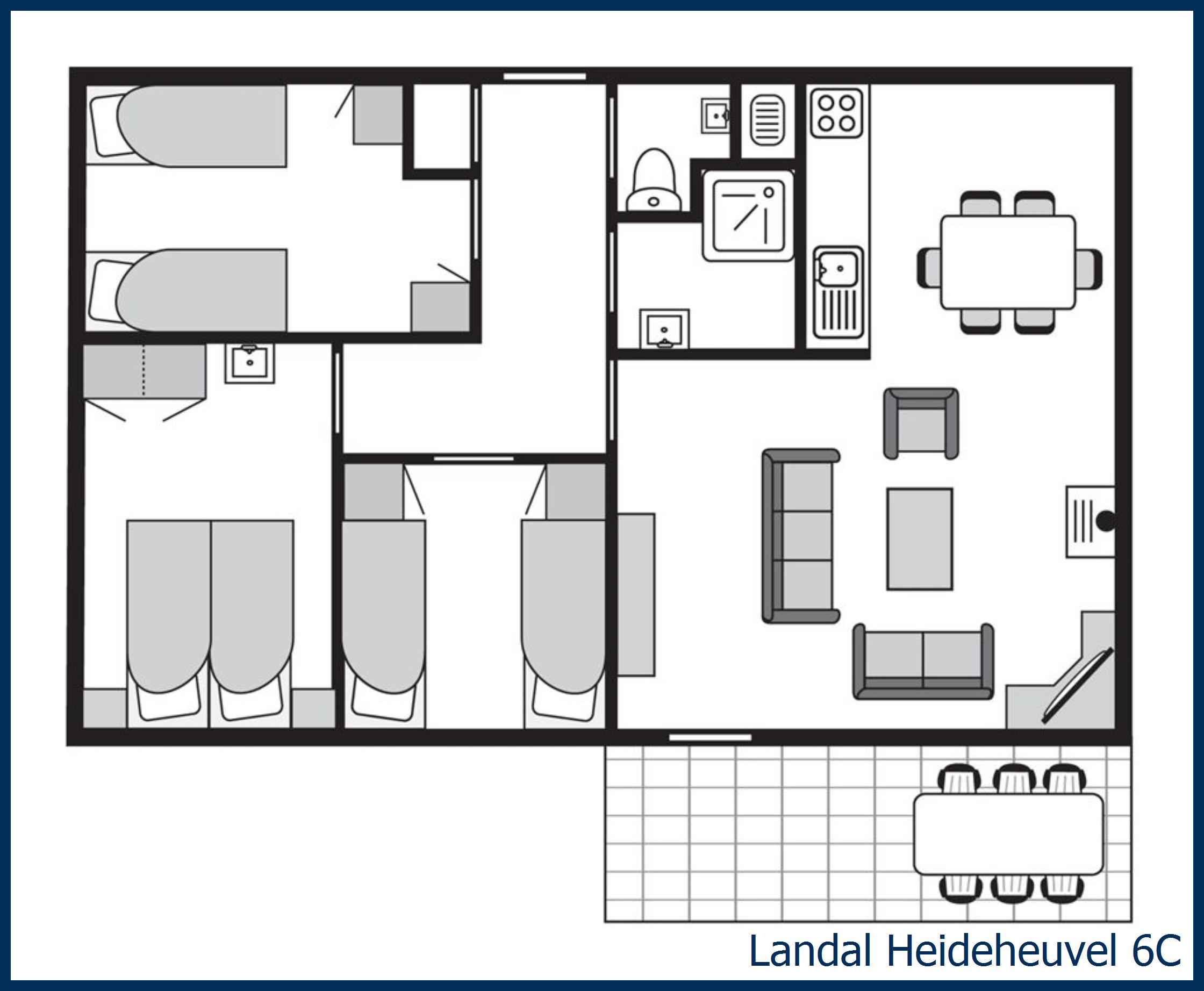 Bungalow 6C at Heideheuvel