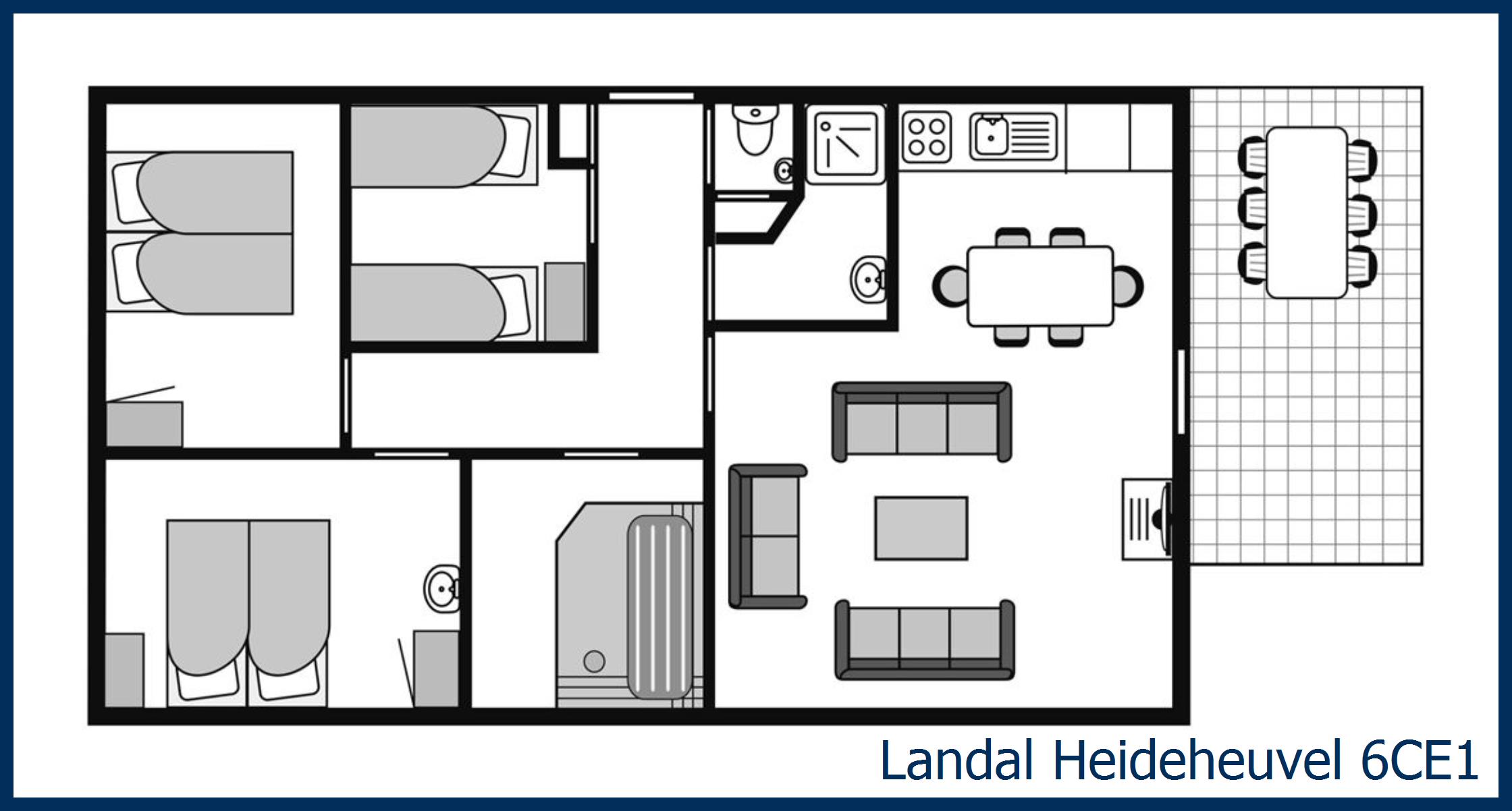 Bungalow 6ce1 at Heideheuvel
