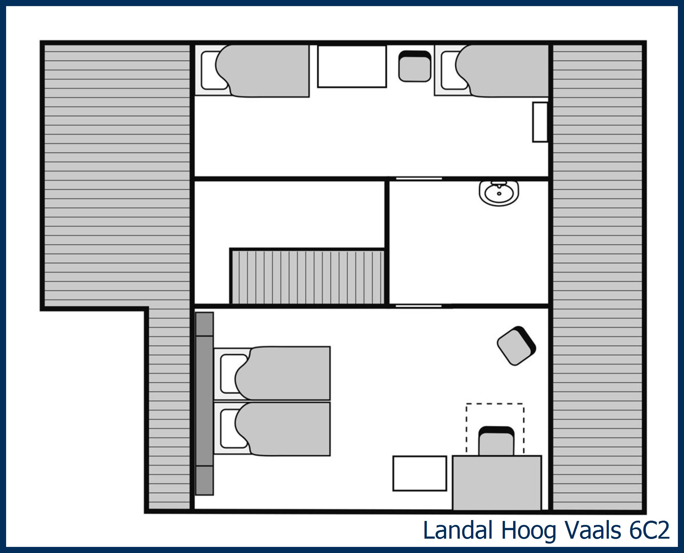 Bungalow 6C2 at Hoog Vaals