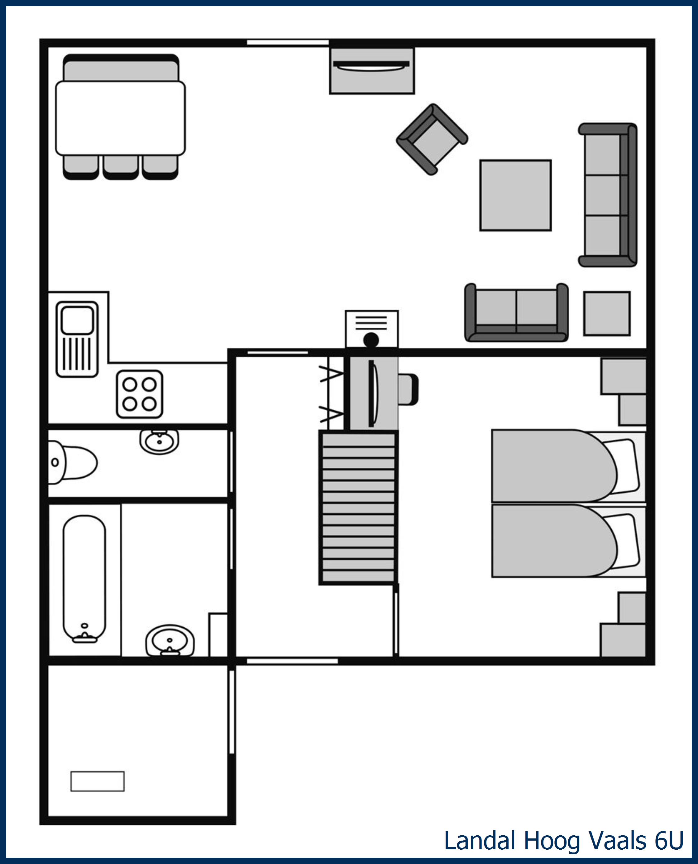 Bungalow 6U at Hoog Vaals