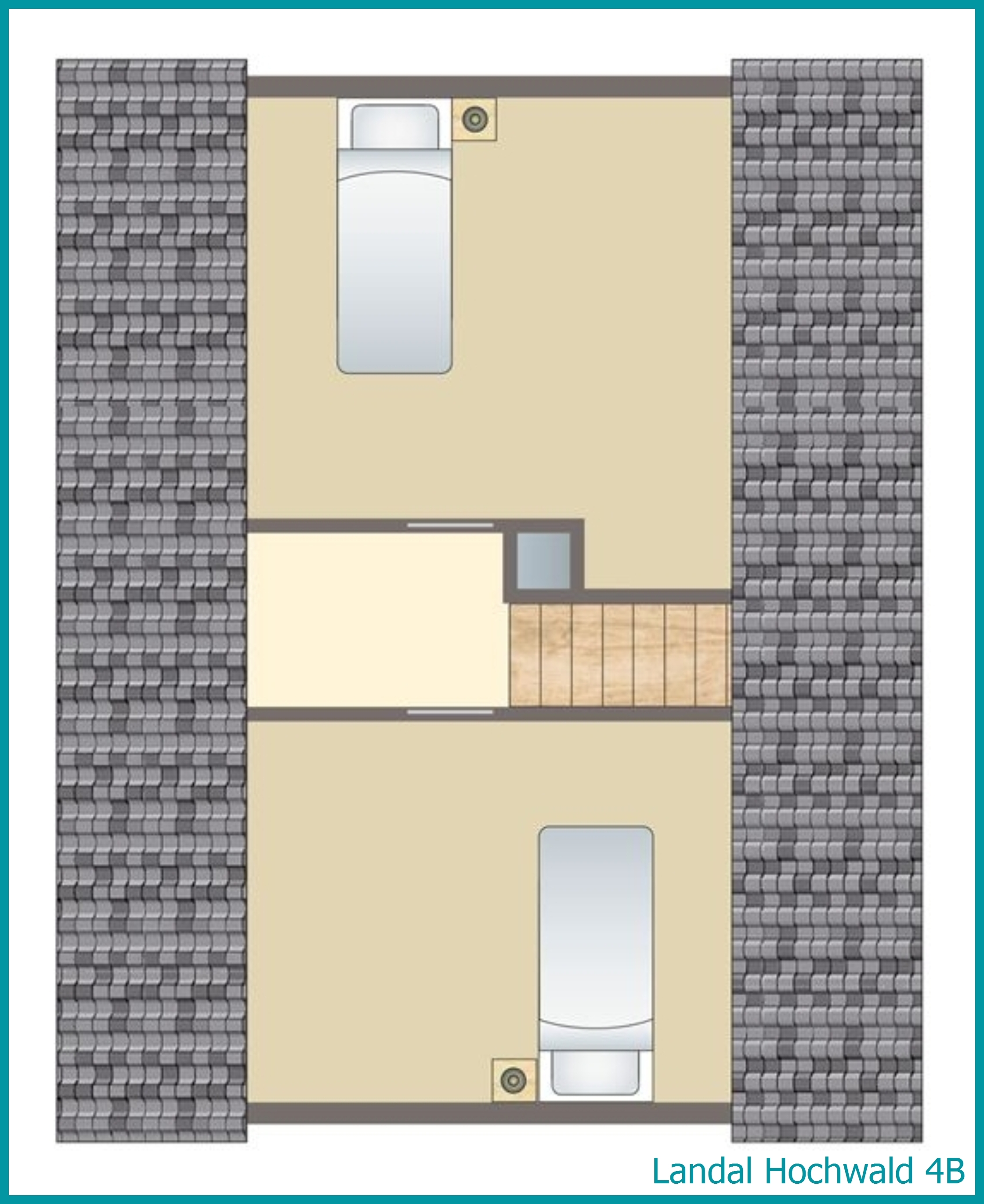 4-person bungalow 4B at Hochwald