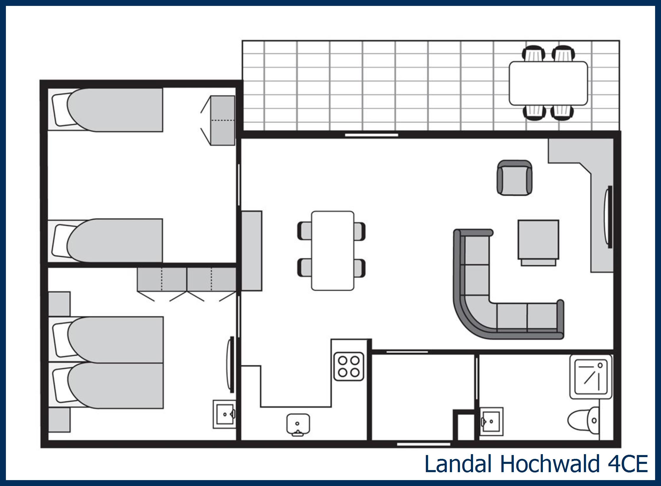 Bungalow 4CE at Hochwald