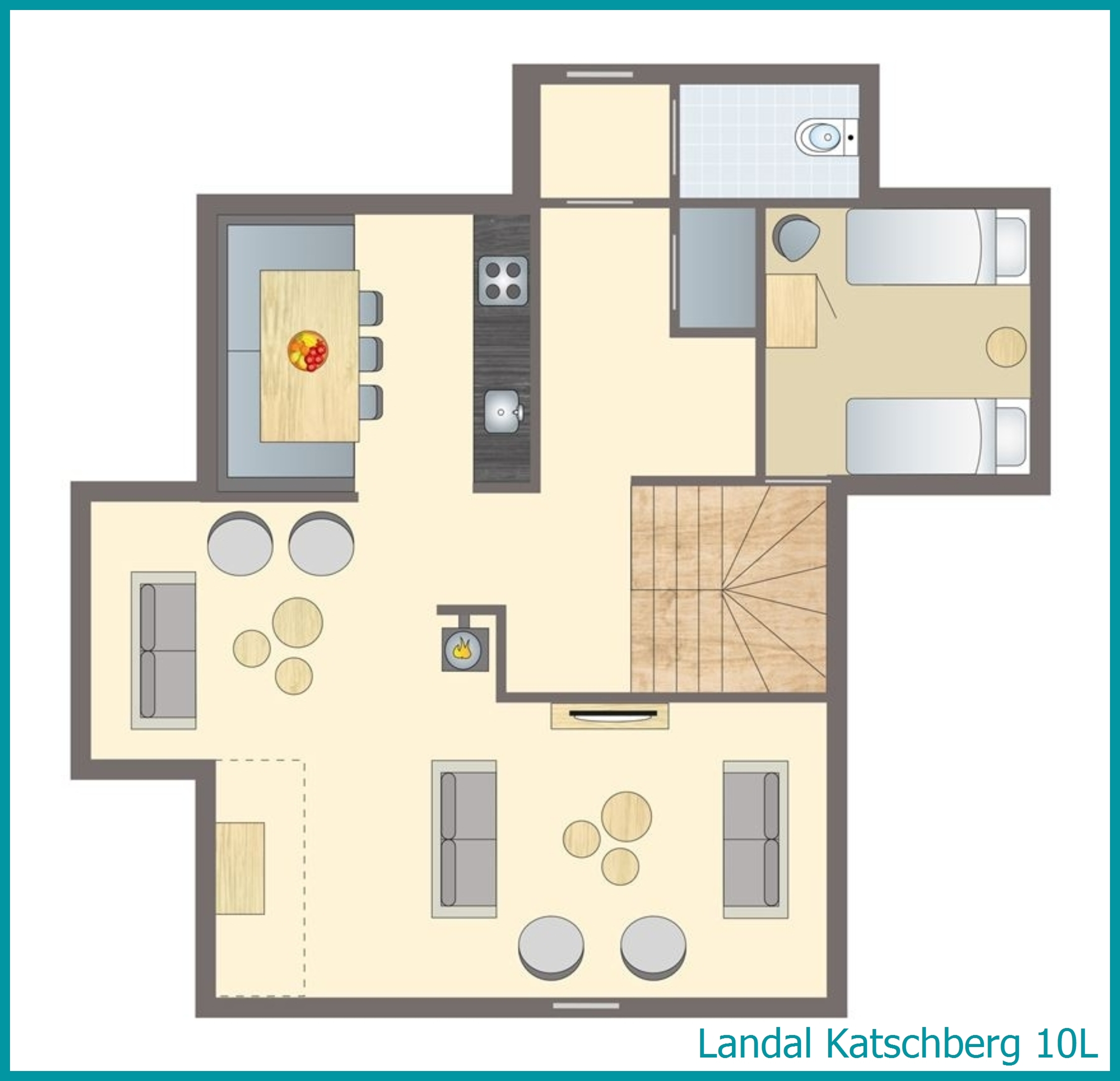 10-person apartment 10L at Katschberg