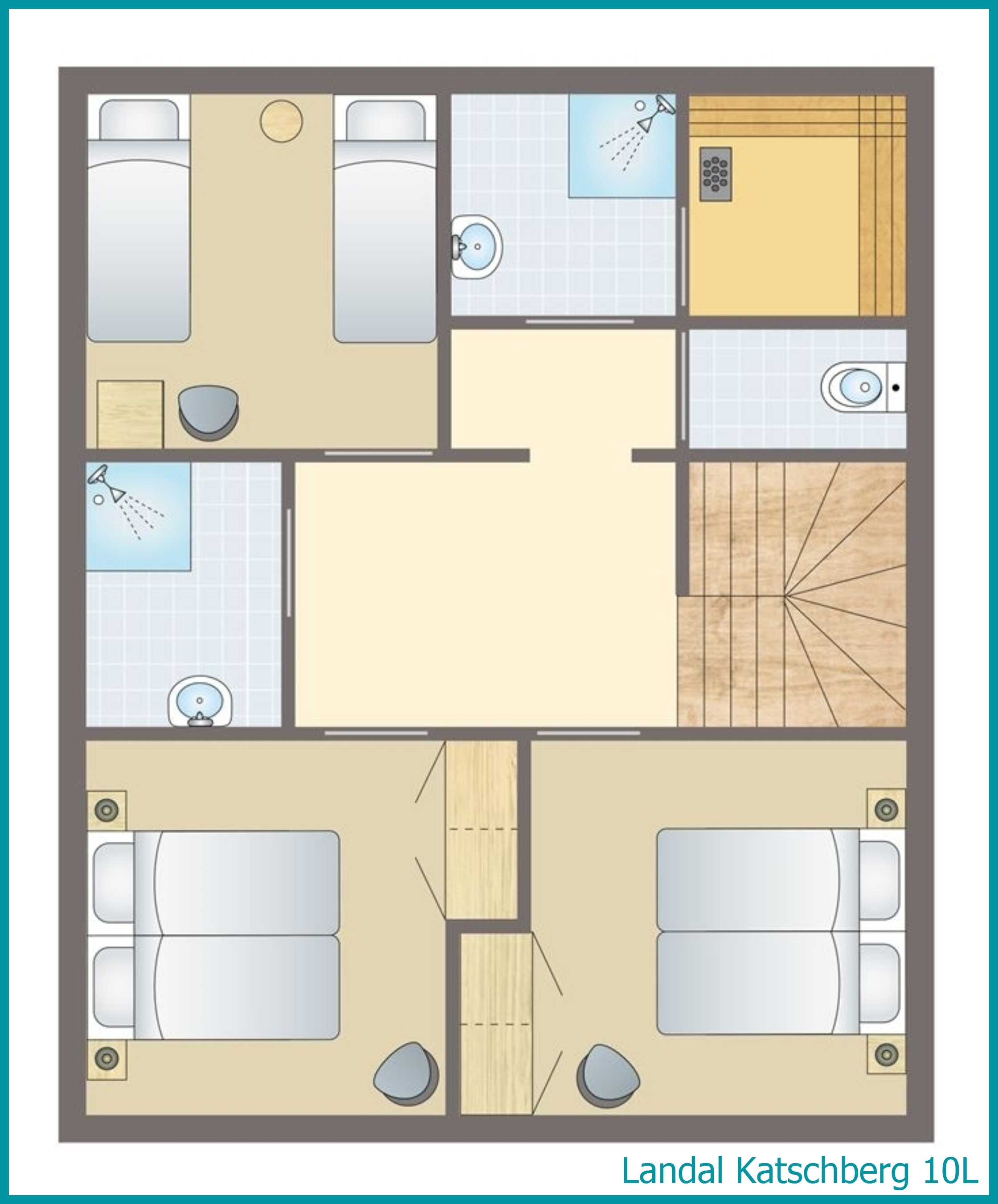 10-person apartment 10L at Katschberg