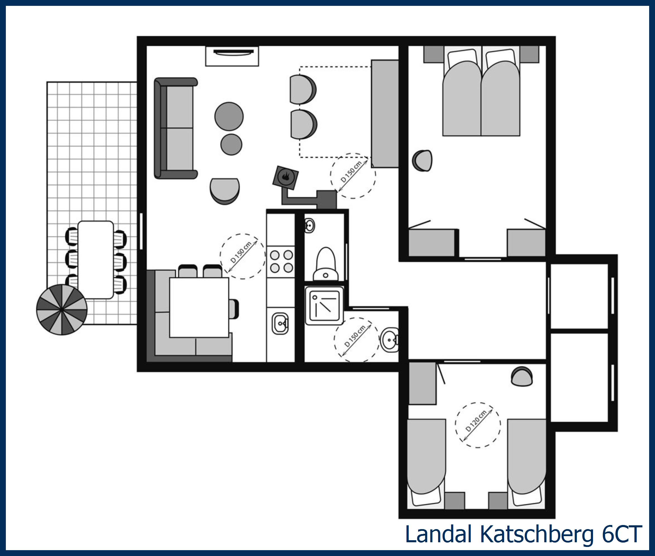 Apartment - Extra accessible 6CT at Katschberg