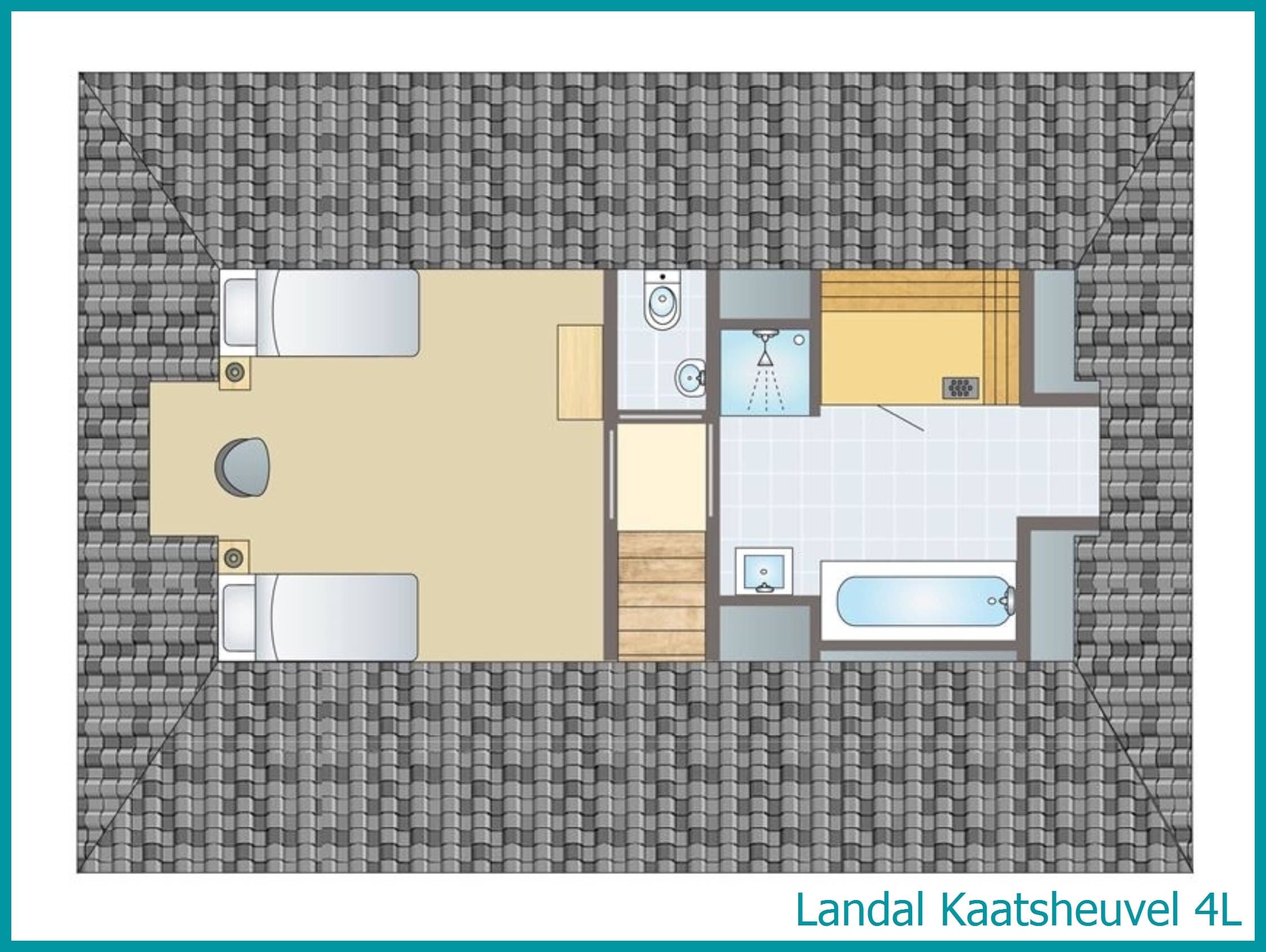 4-person vacation home 4L at Kaatsheuvel