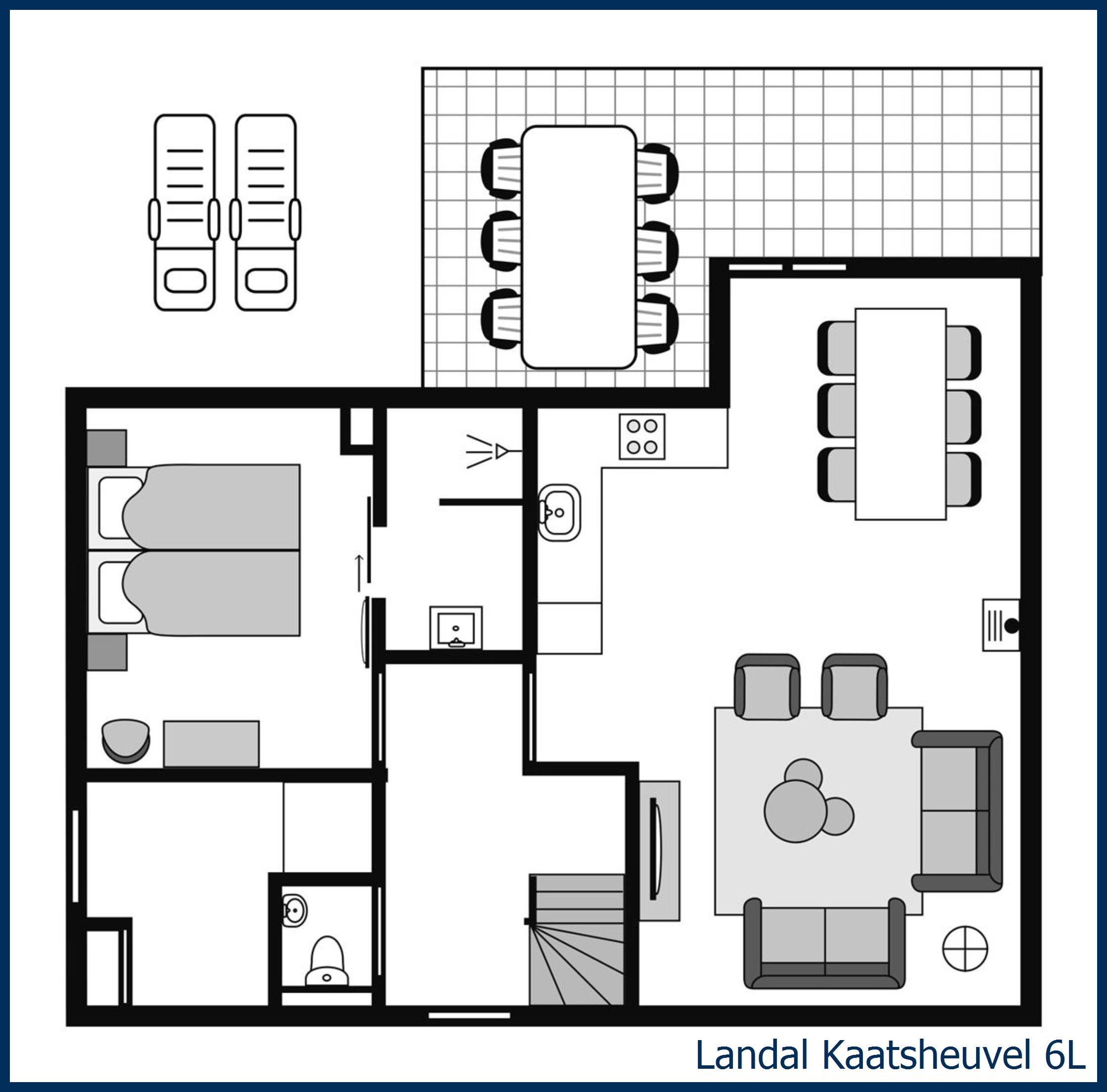Vacation home 6L at Kaatsheuvel