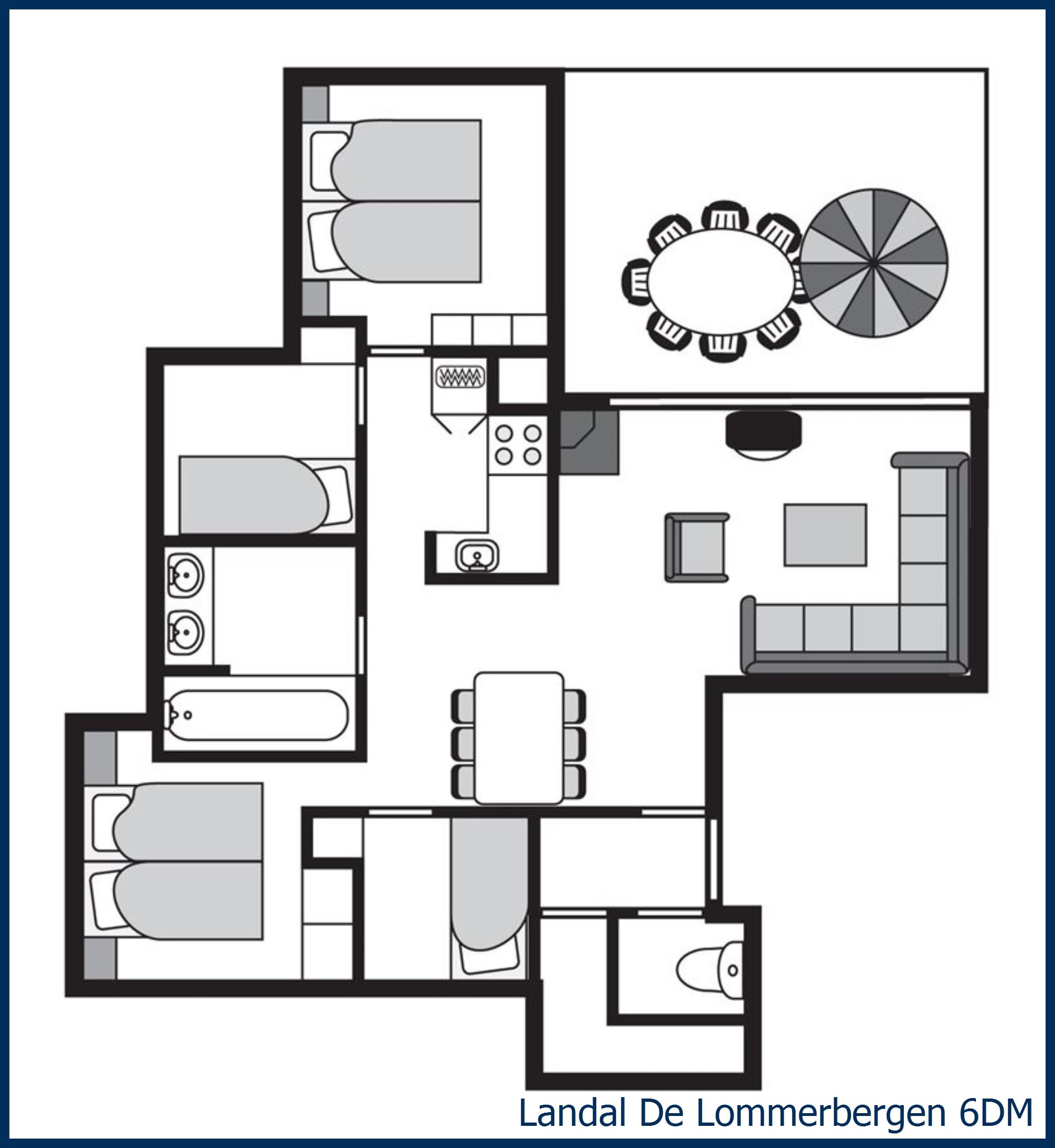 Bungalow 6DM at De Lommerbergen