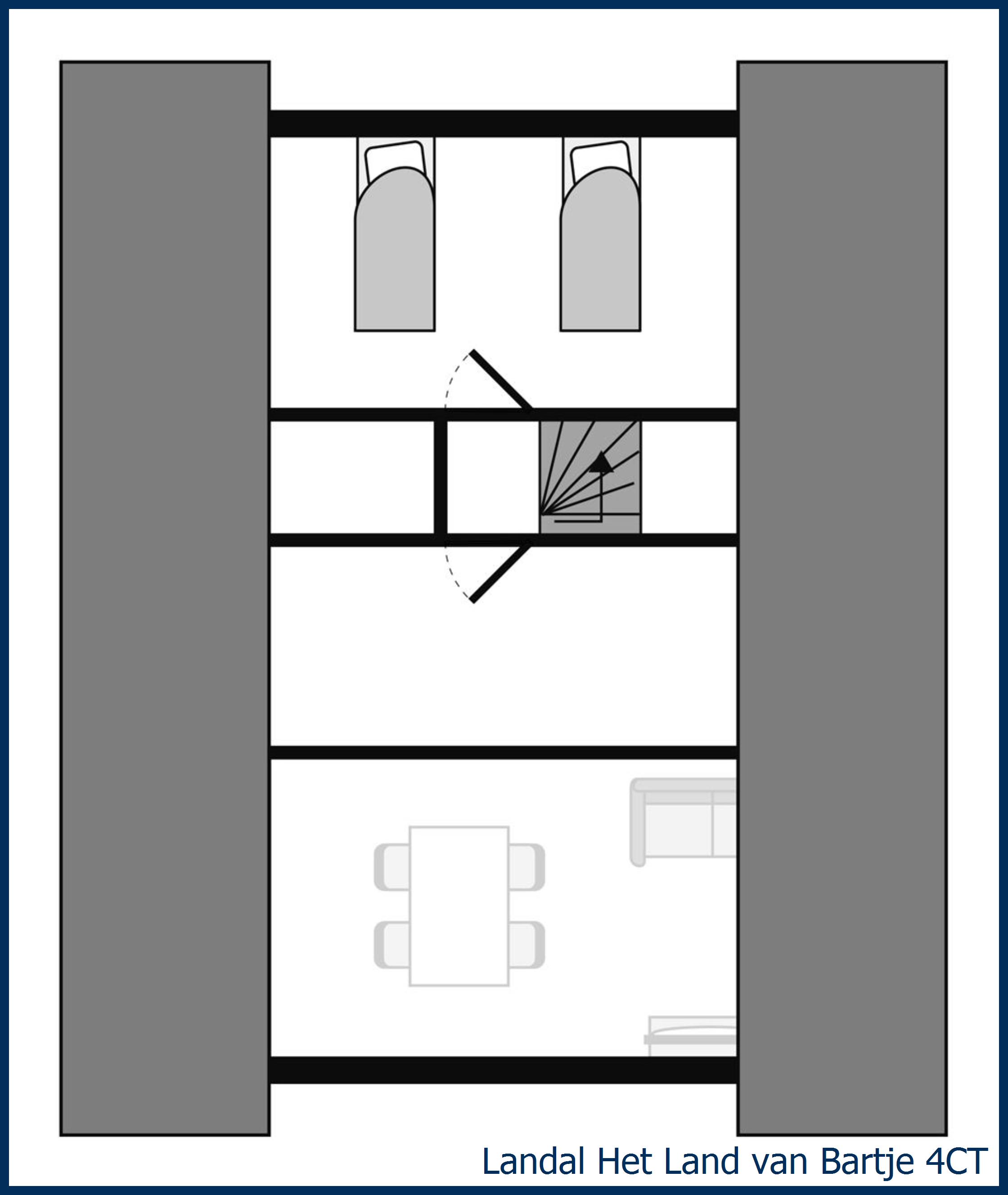 Bungalow - Extra accessible 4CT at Het Land van Bartje