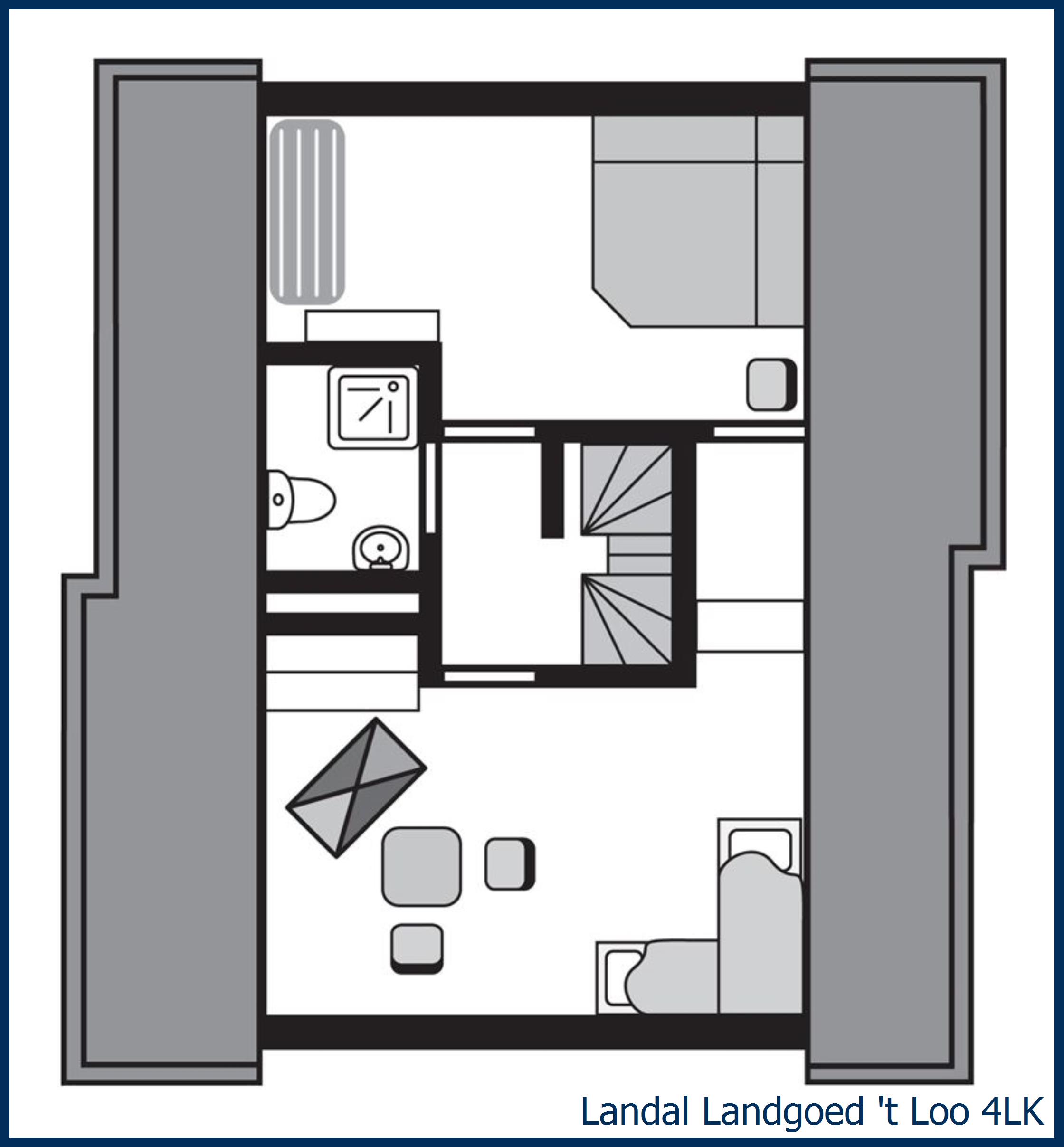 Childrens bungalow 4LK at 't Loo