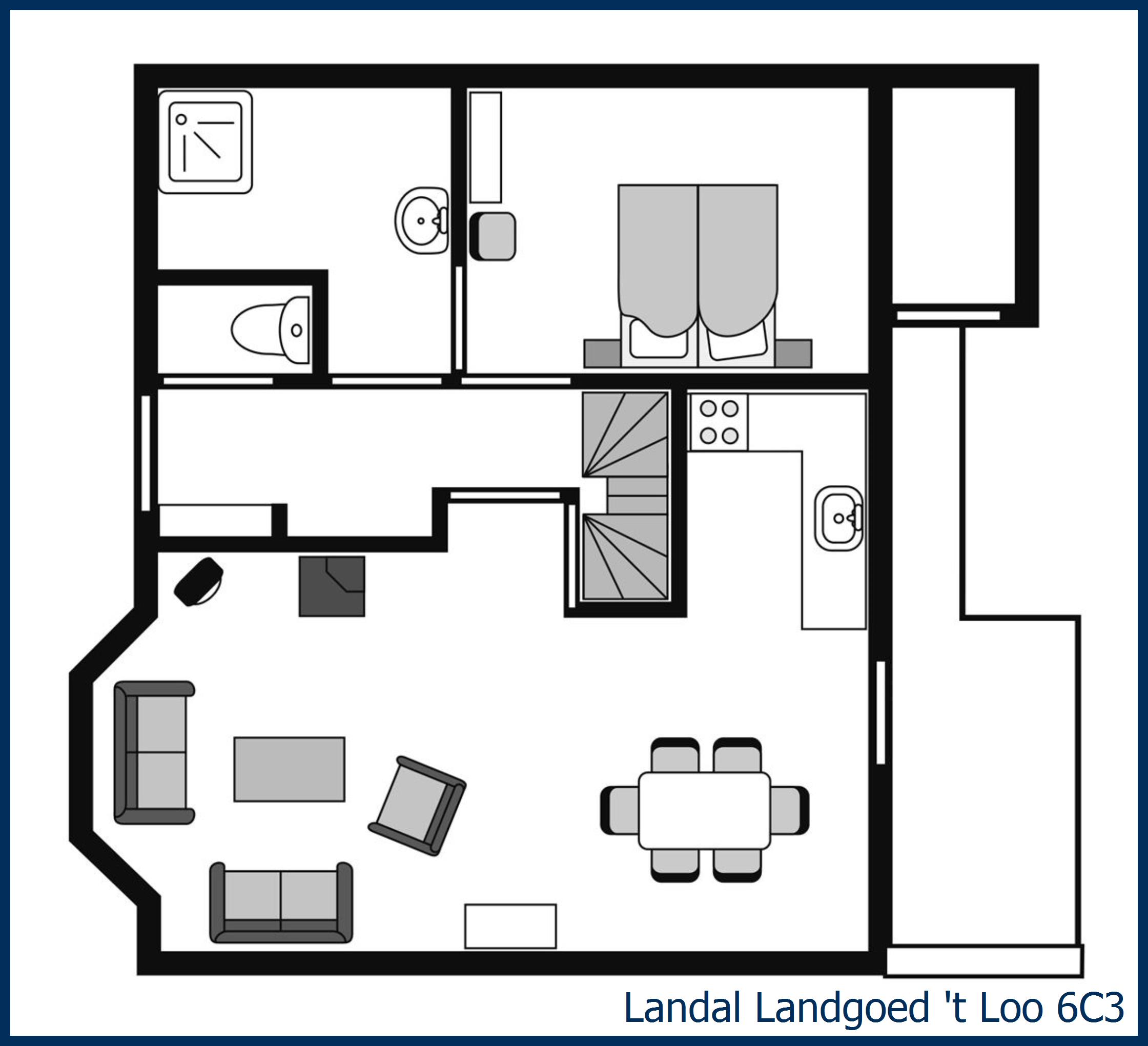 Bungalow 6C3 at 't Loo