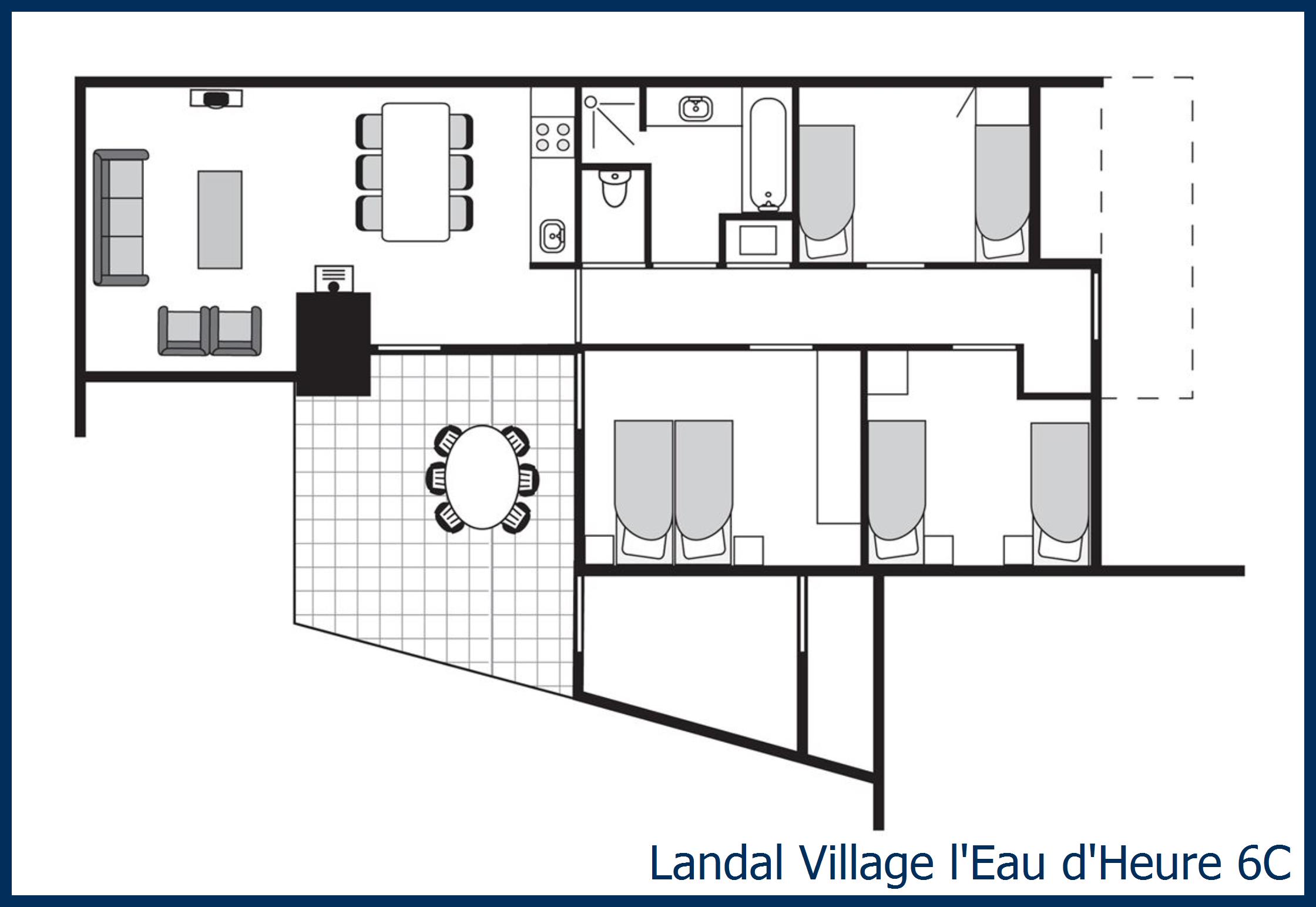 Bungalow Bike & Hike 6C at Village l'Eau d'Heure
