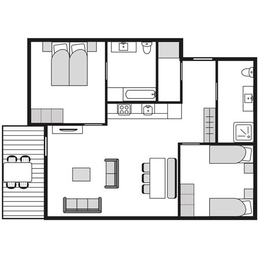 Apartment 4-6C at Resort Maria Alm