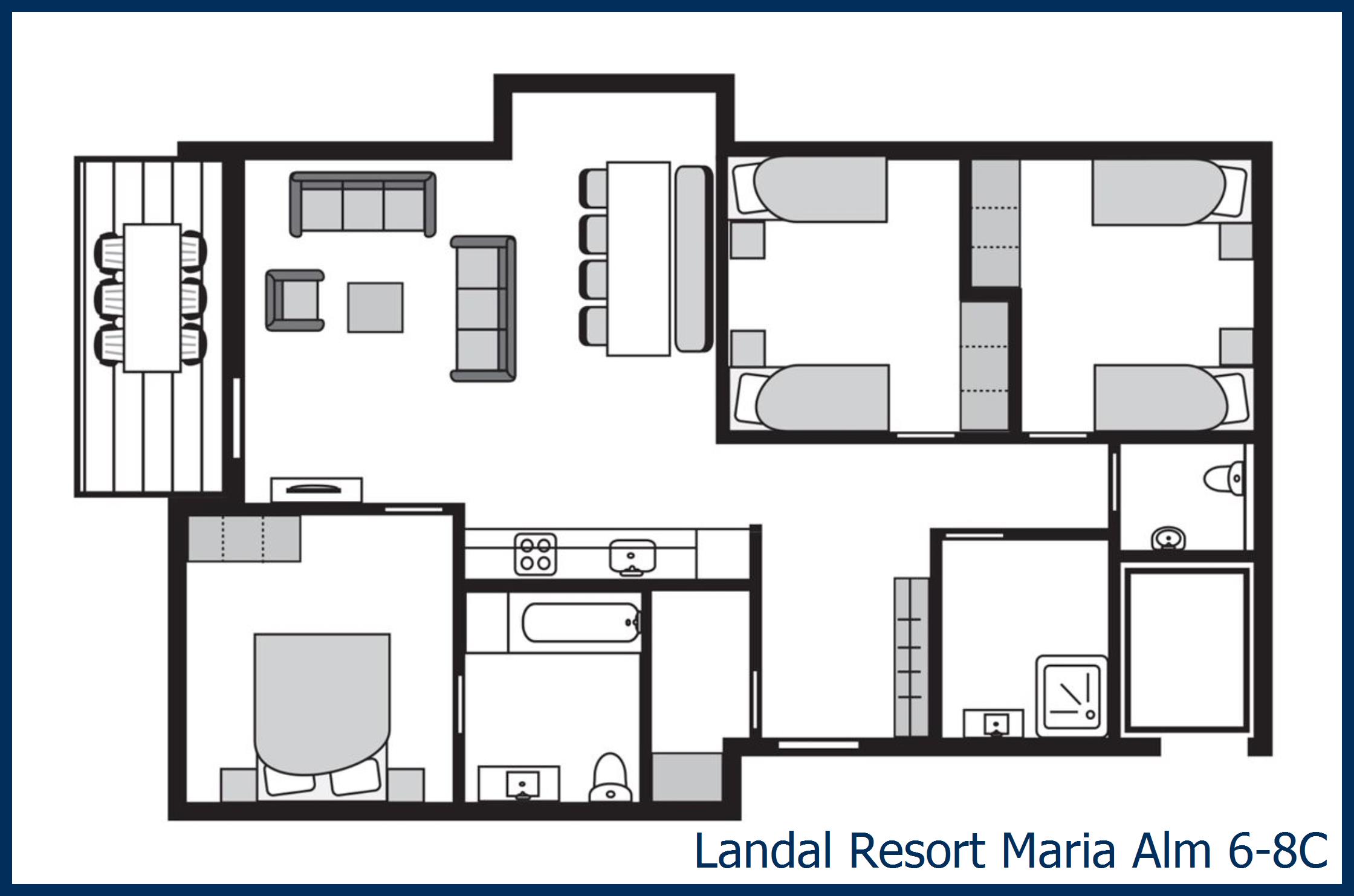 Apartment 6-8C at Resort Maria Alm