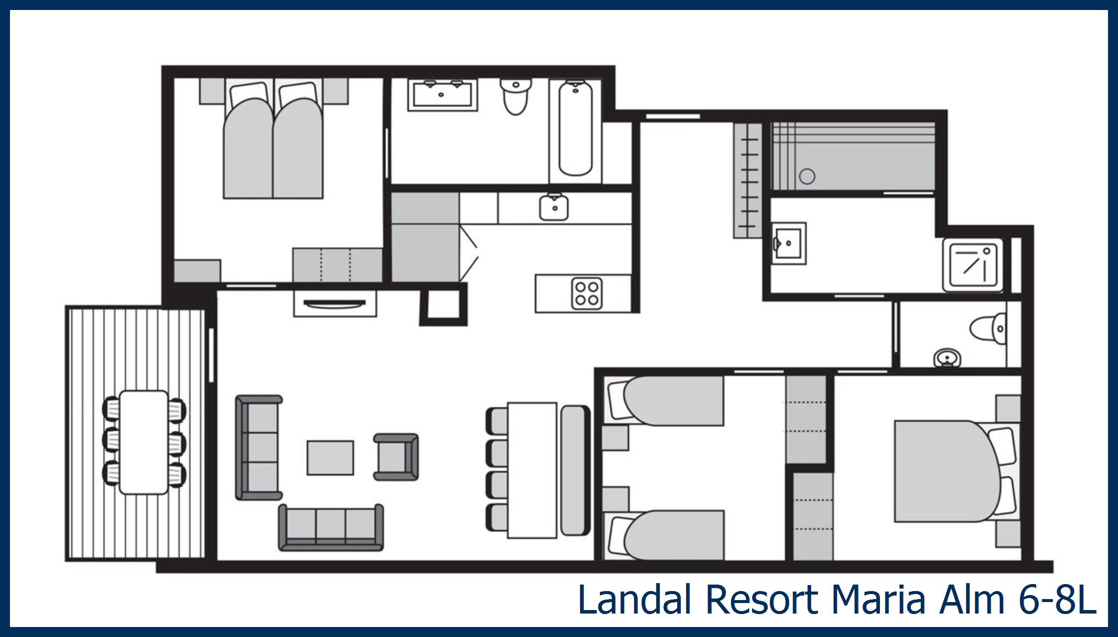 Apartment 6-8L at Resort Maria Alm