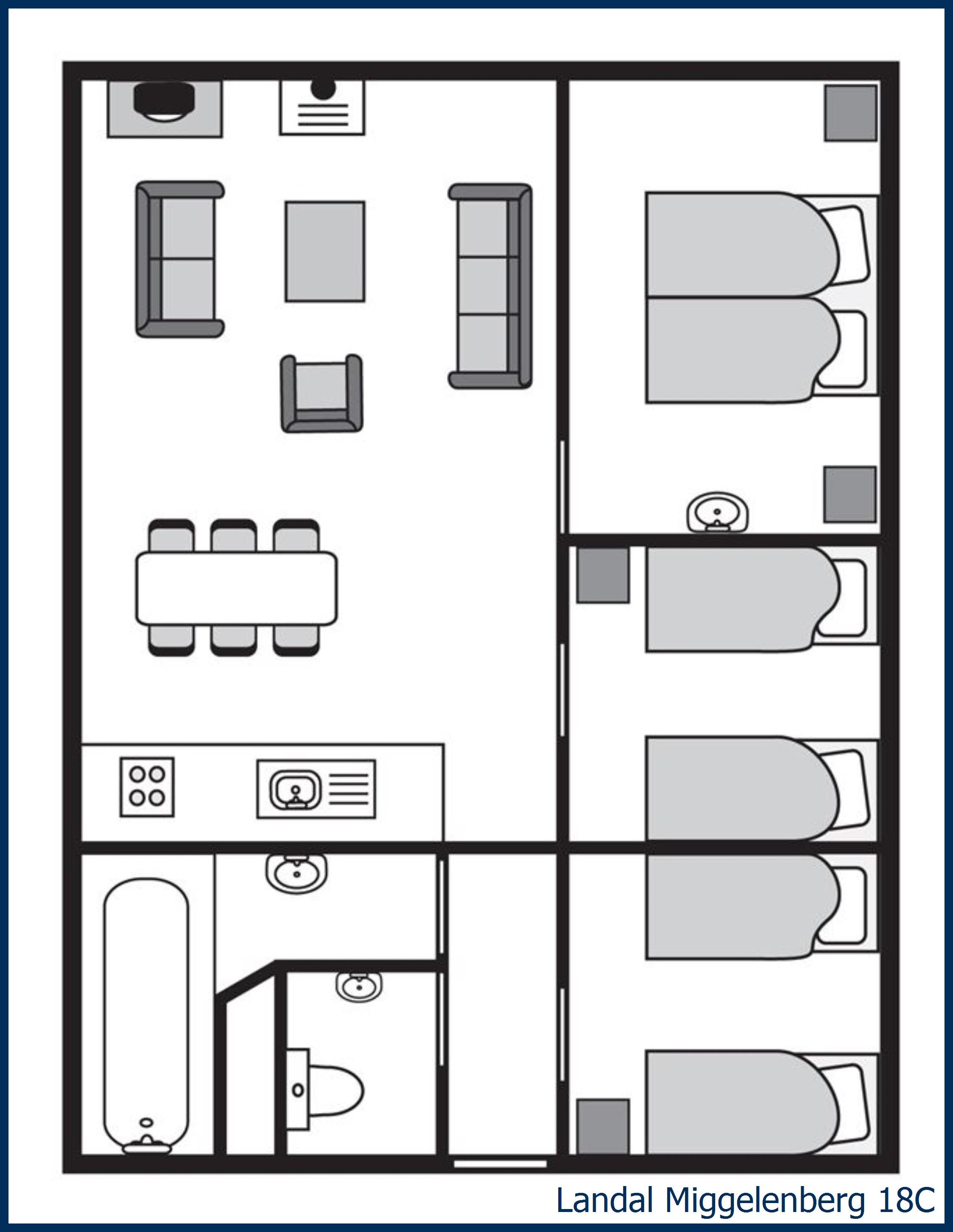 Reunion bungalow 18C at Miggelenberg