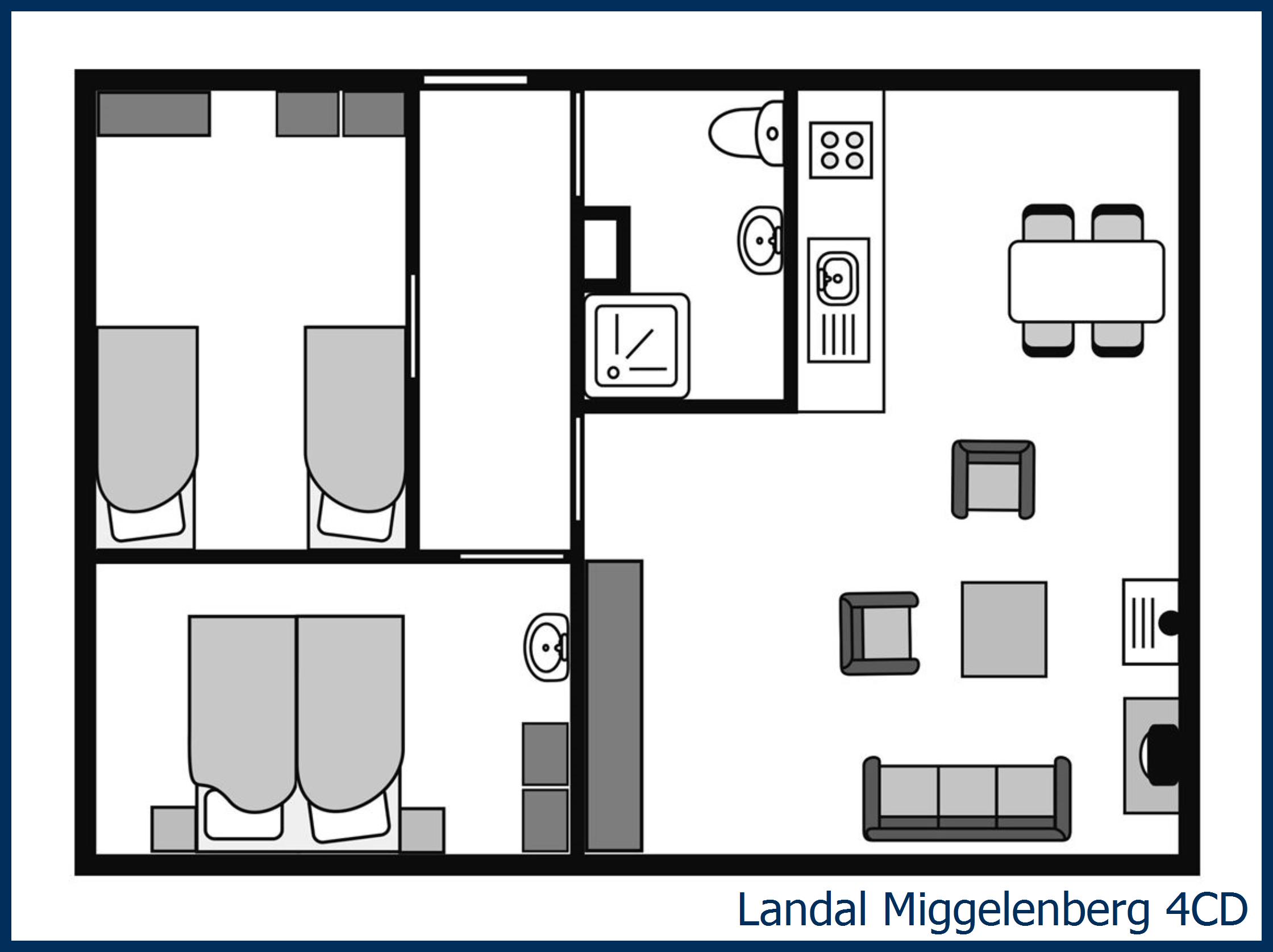 Dog bungalow 4CD at Miggelenberg