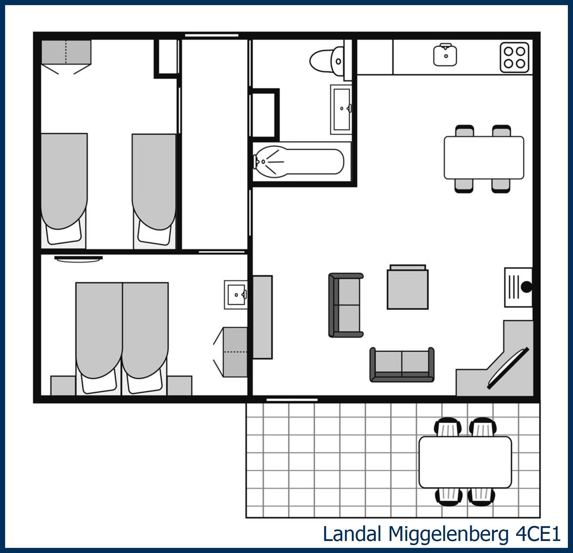 Bungalow 4CE1 at Miggelenberg