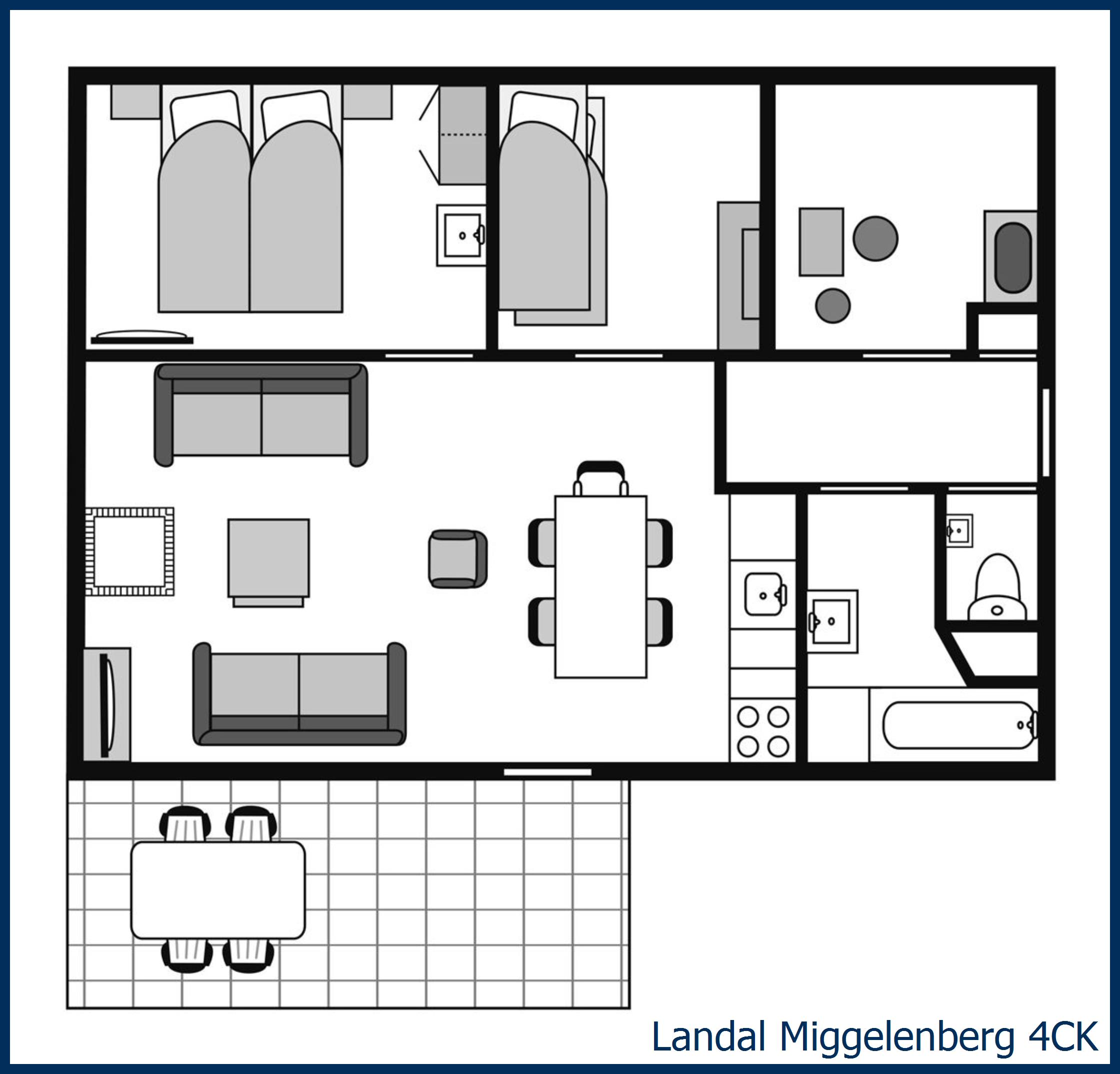 Childrens bungalow 4CK at Miggelenberg