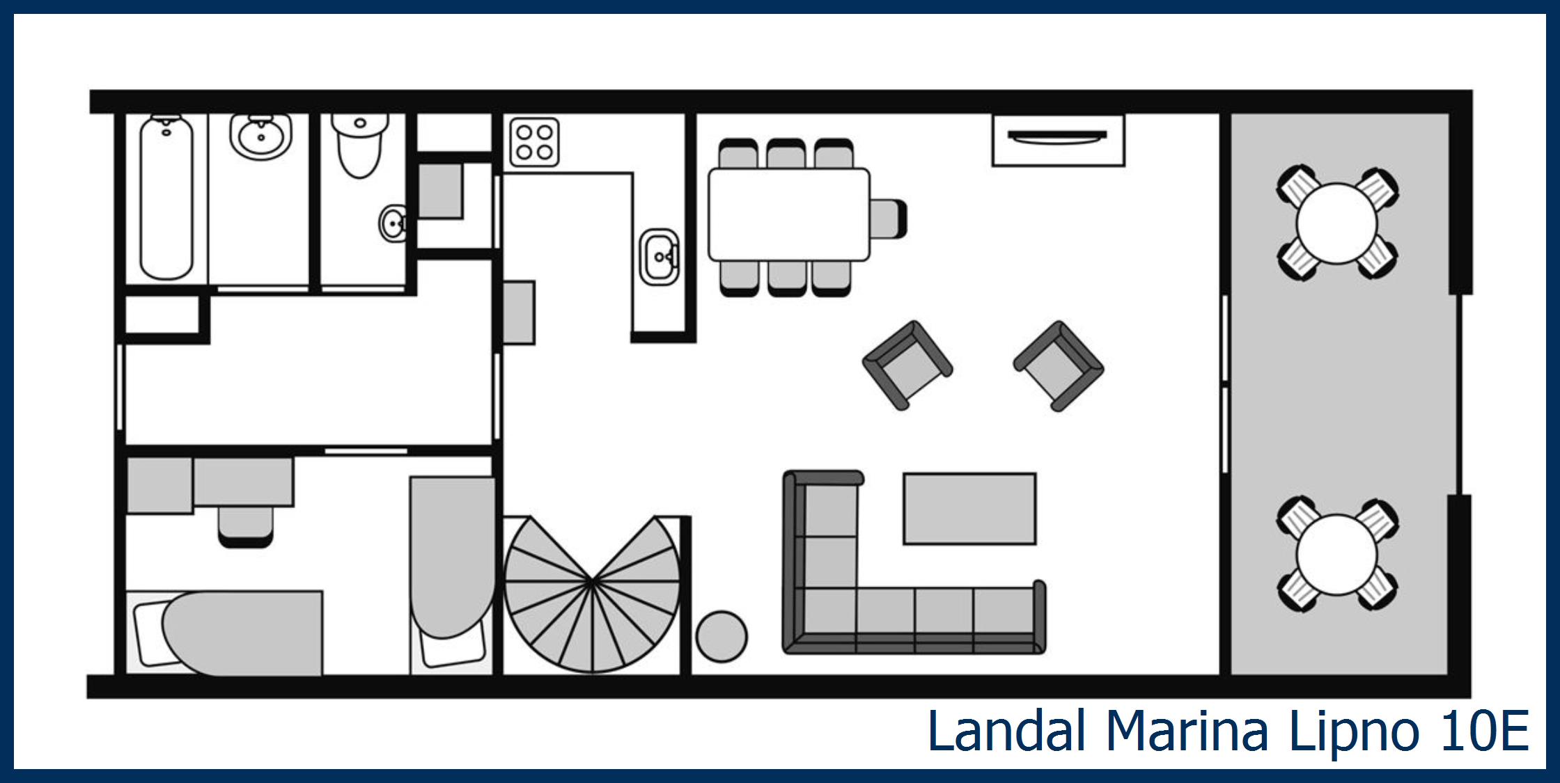 Apartment 10E at Marina Lipno