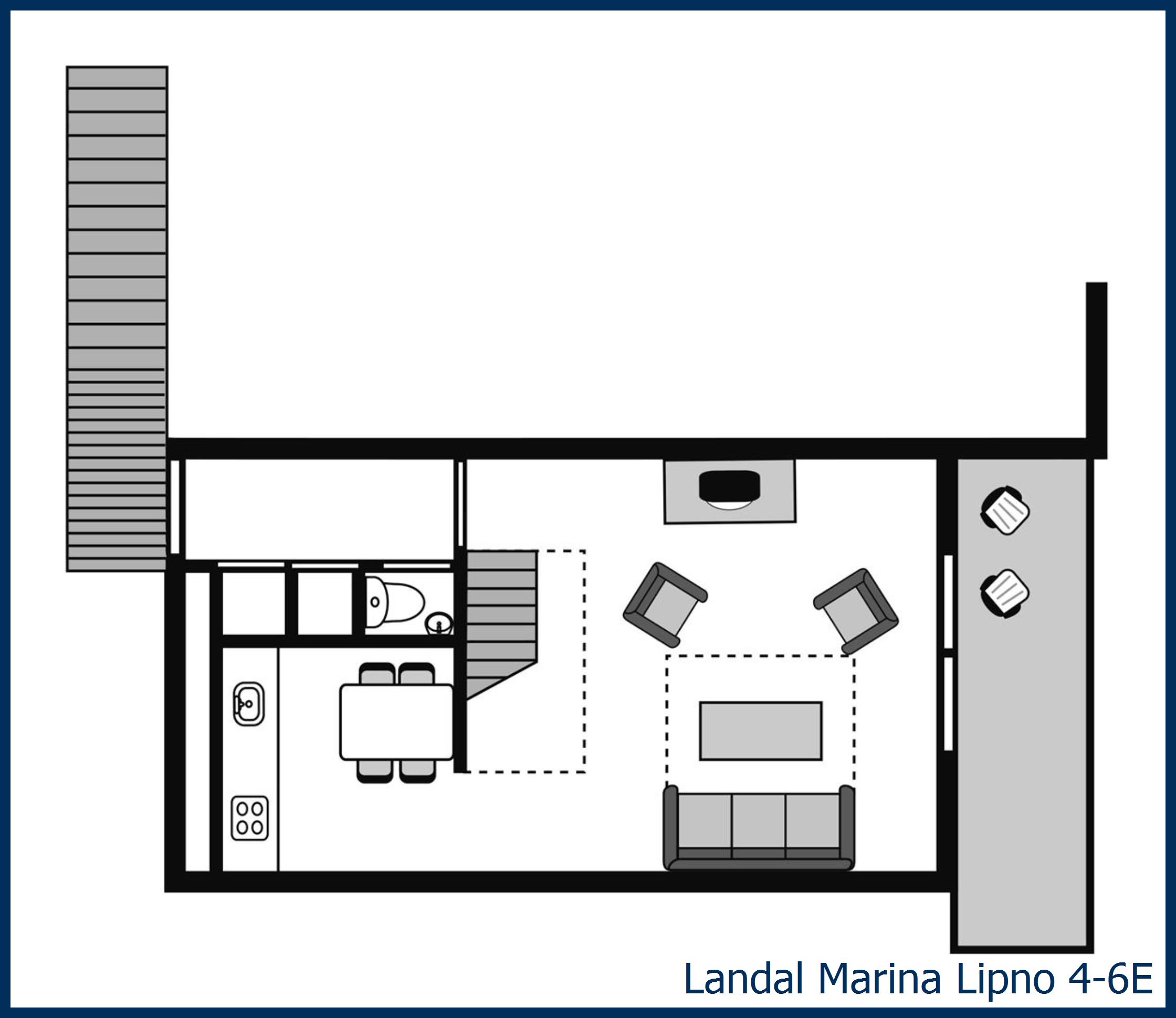 Apartment 4-6E at Marina Lipno