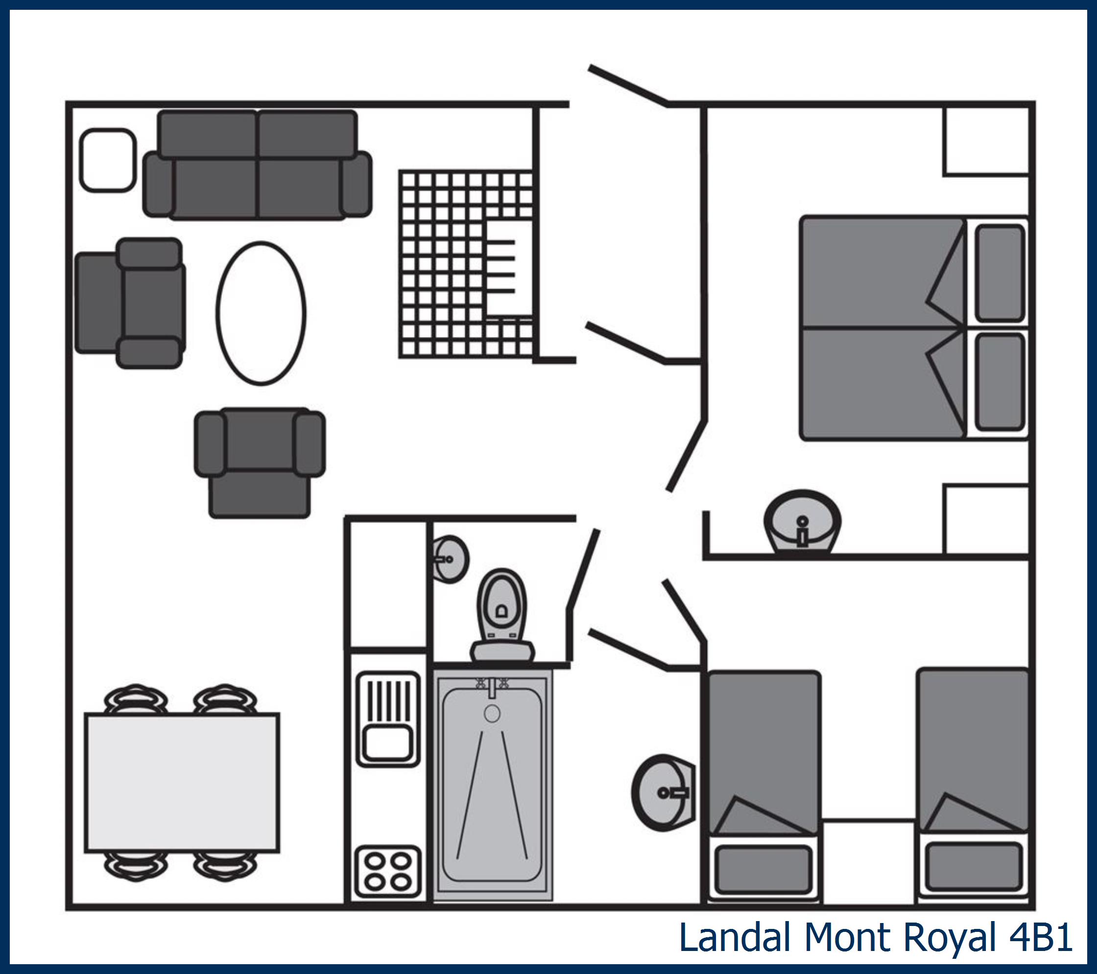 Bungalow 4B1 at Mont Royal