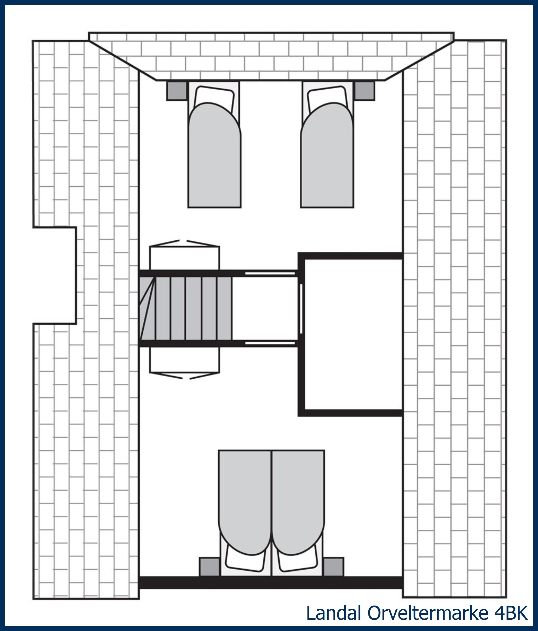 Childrens bungalow 4BK at Orveltermarke