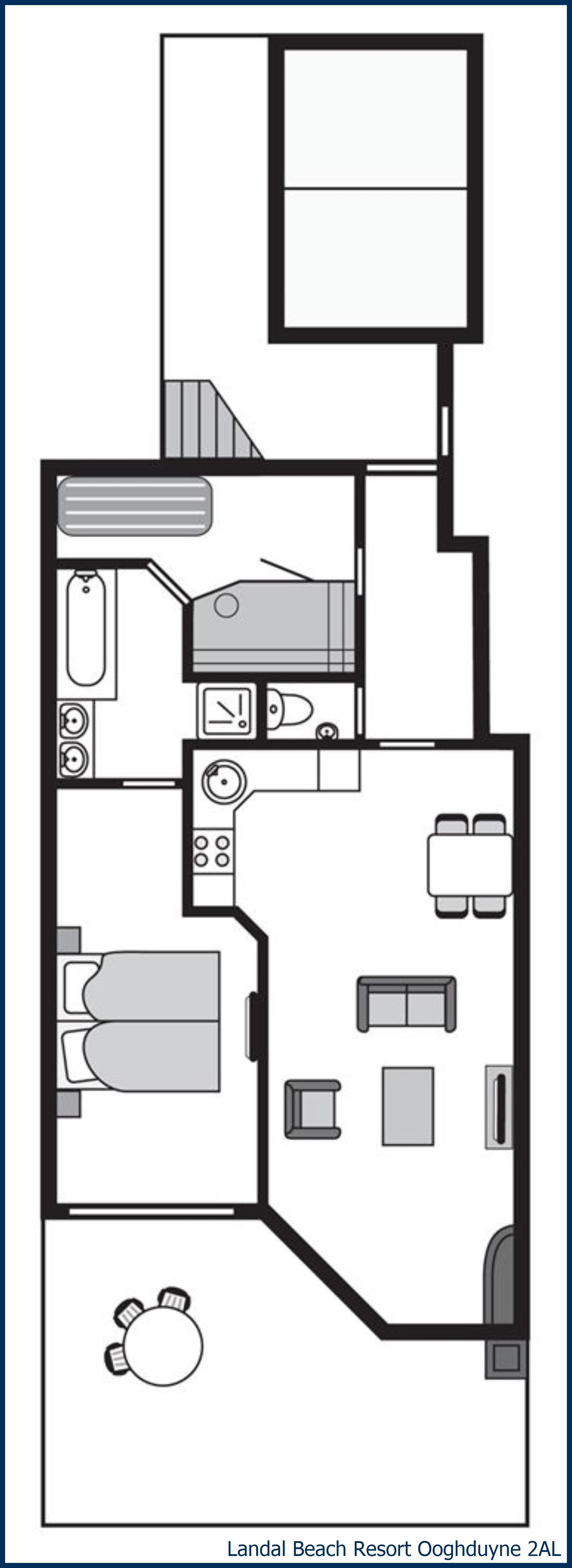Apartment 2AL at Ooghduyne